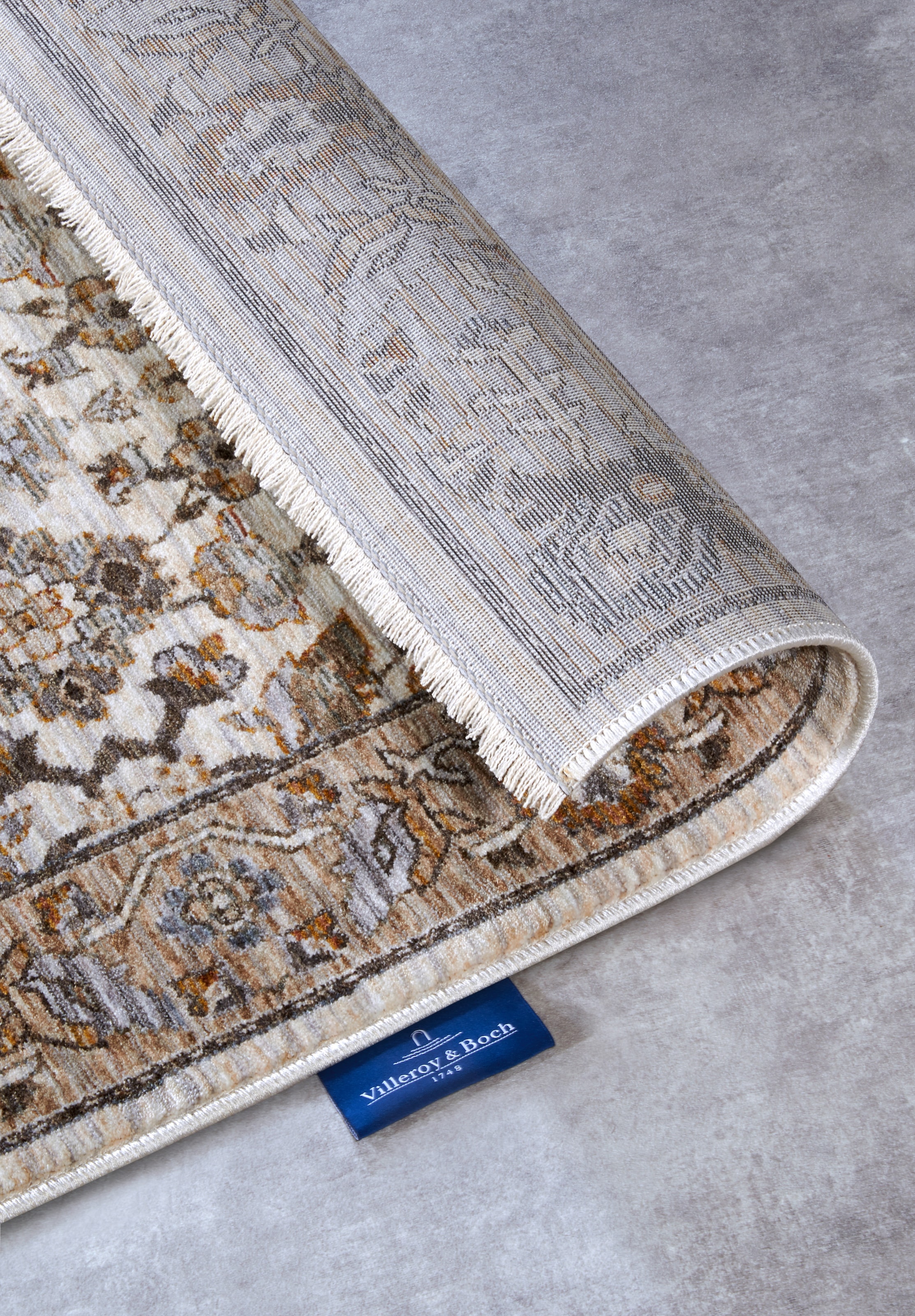 Villeroy & Boch Teppich »Egon« rechteckig 7 mm Höhe Orientalisch, Fransen, Läufer, Wohnzimmer, Schlafzimmer, Klassisch