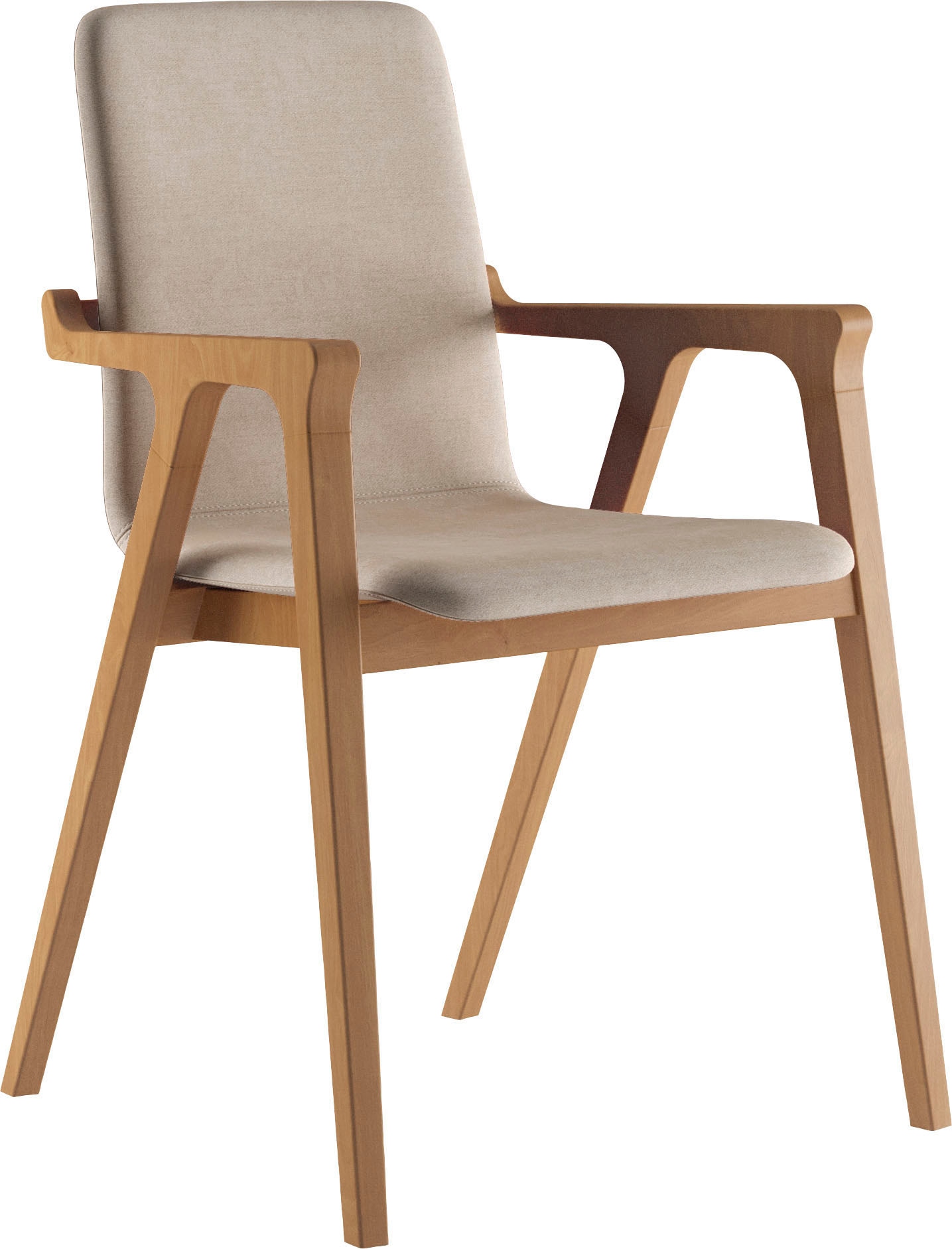 Home affaire Chaise avec accoudoirs »AXA« (Set) 1 cuis