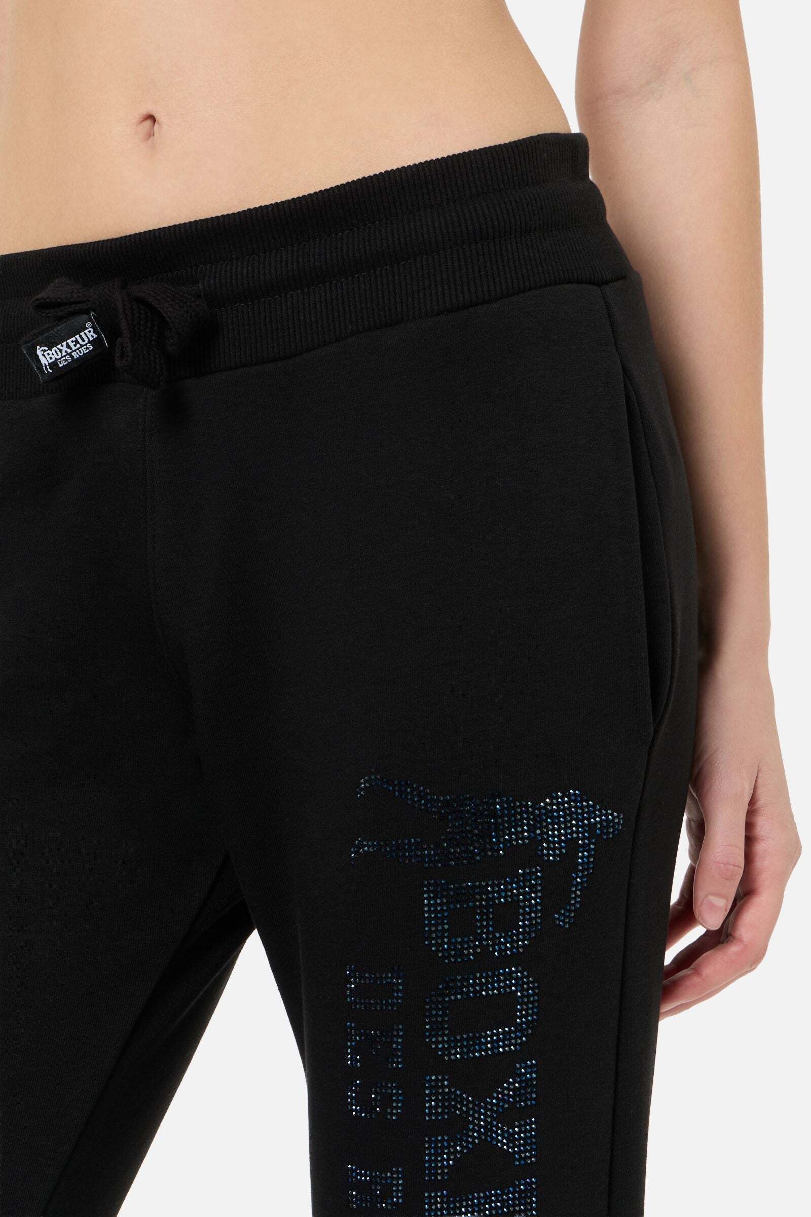 BOXEUR DES RUES Sweatpants »BOXEUR DES RUES Jogginghose Rhinestone Regular«