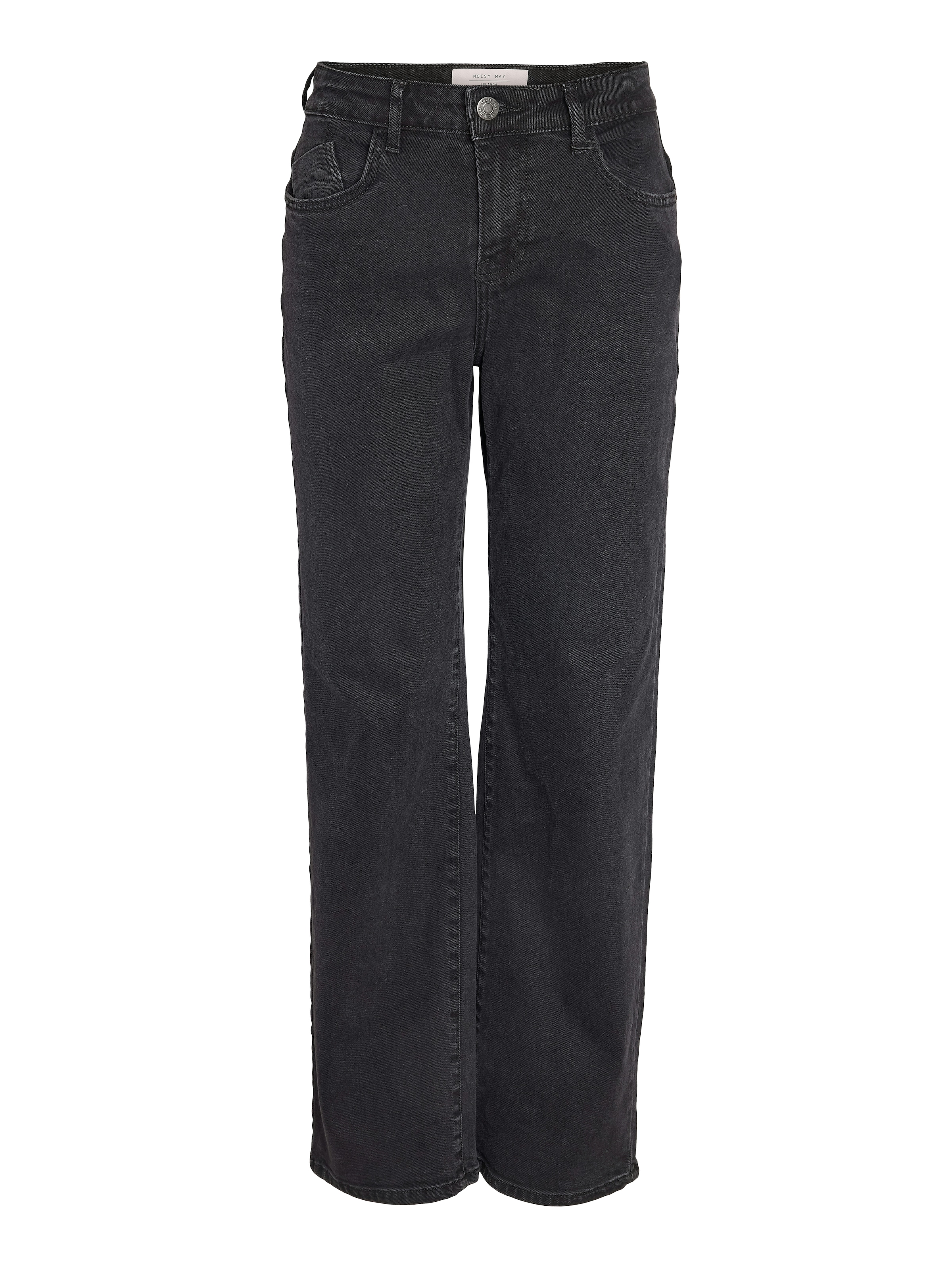 Noisy may Jeans droit »NMYOLANDA NW WIDE JEANS BLACK NOOS« extra lang