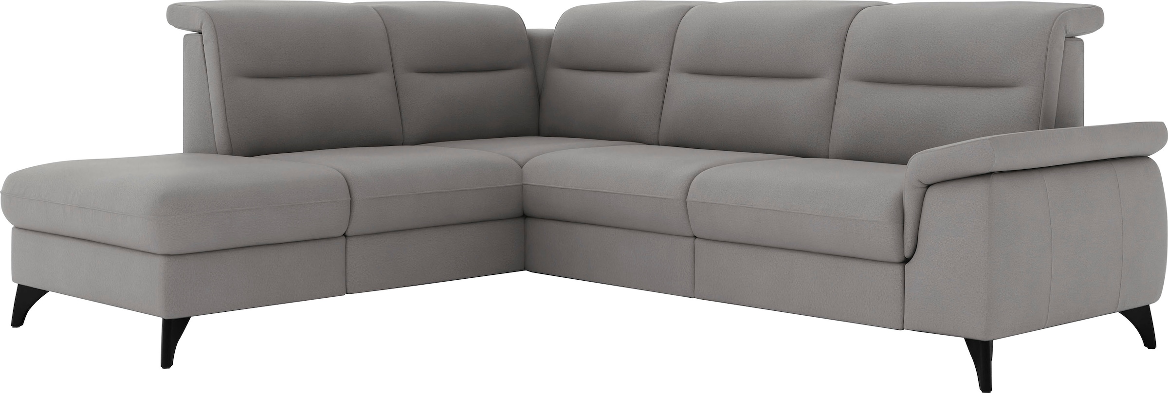 sit&more Ecksofa »Astoria L-Form« wahlweise mit motorischer Relaxfunktion