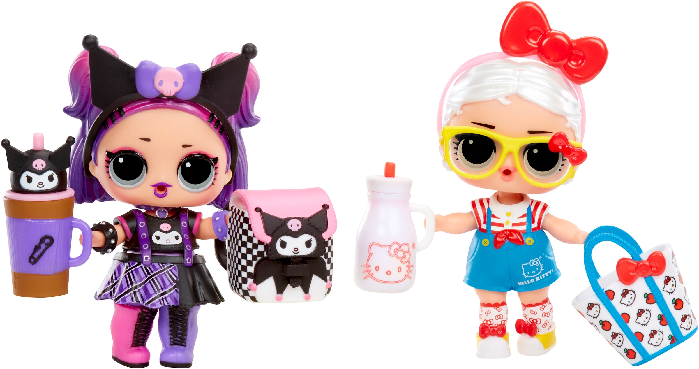 L.O.L. SURPRISE! Poupée à habiller »L.O.L. Surprise Loves Hello Kitty & Friends Tots Core Characters« sortierte Lieferung