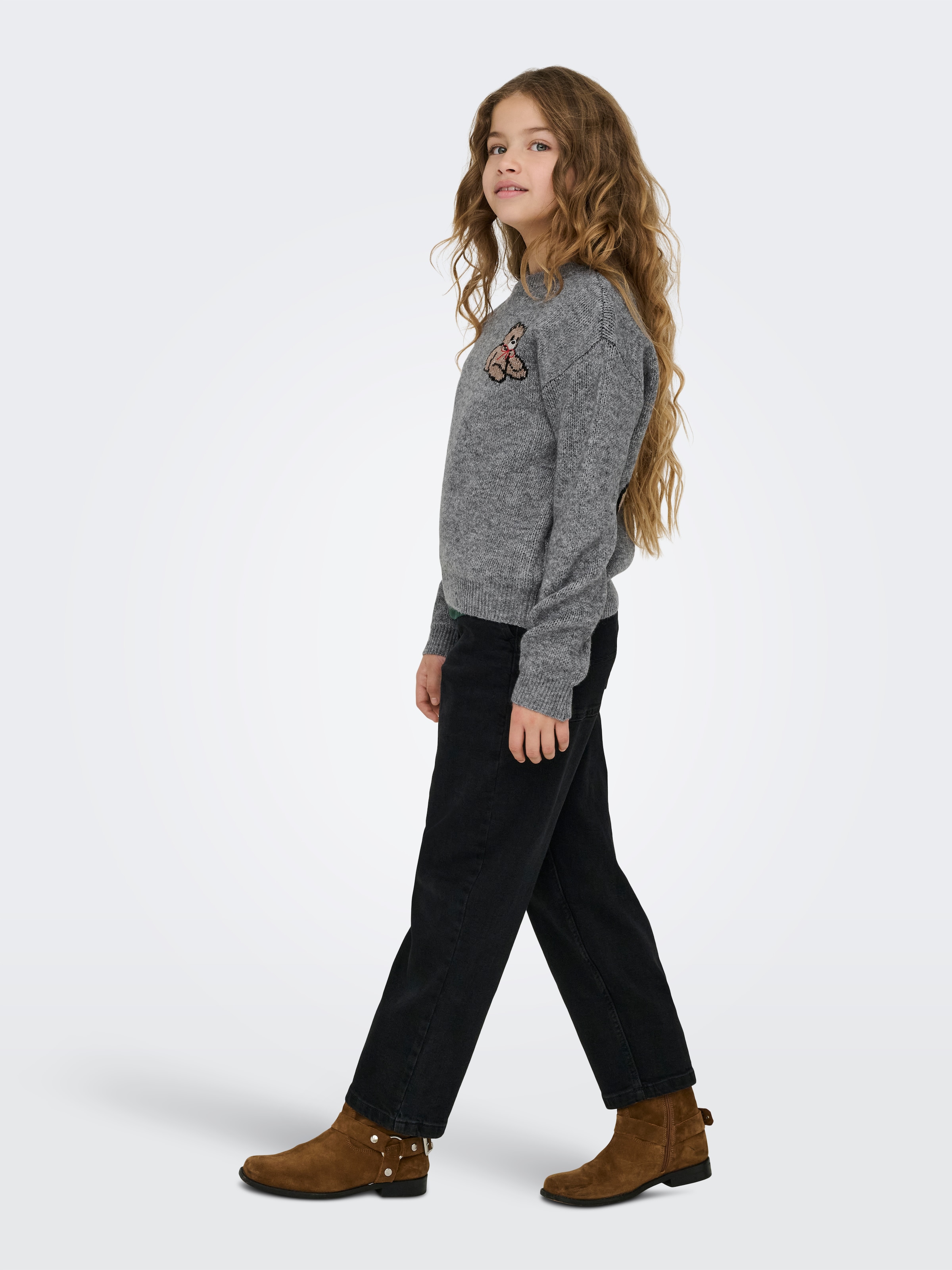 KIDS ONLY Strickpullover »KOGTEDDY L/S PULLOVER KNT NOOS«