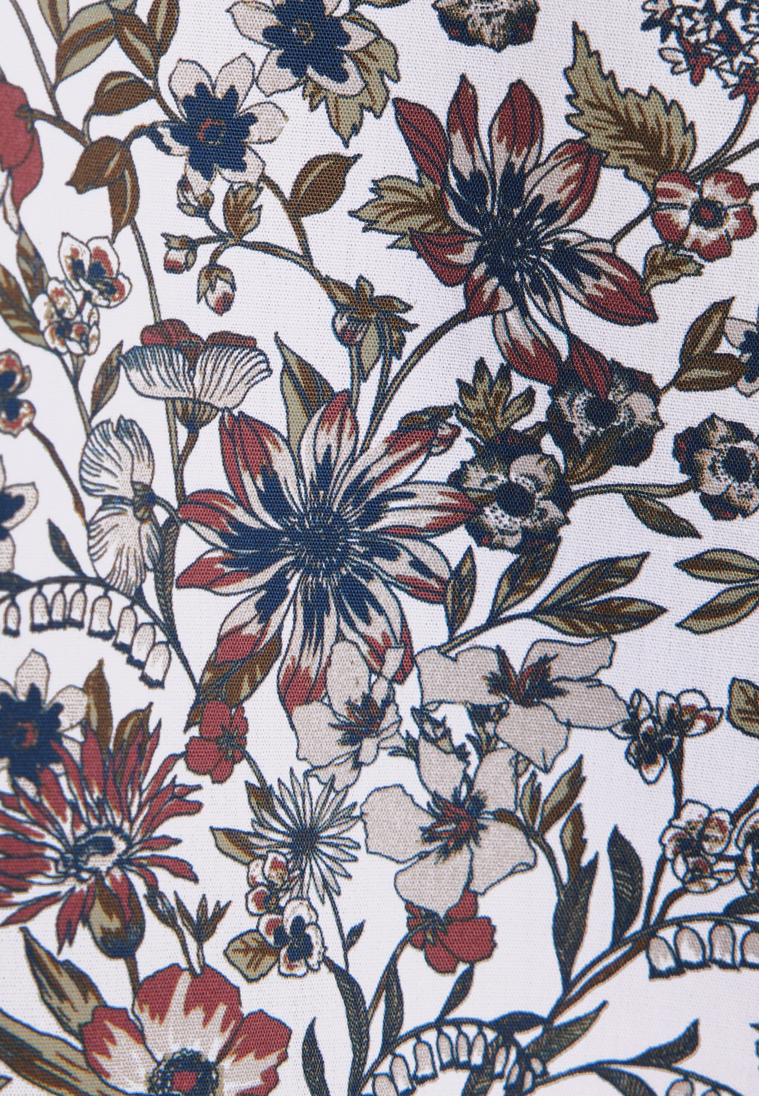 seidensticker Chemise d'affaires »Schwarze Rose« Slim 1/1 Kentkragen Druck