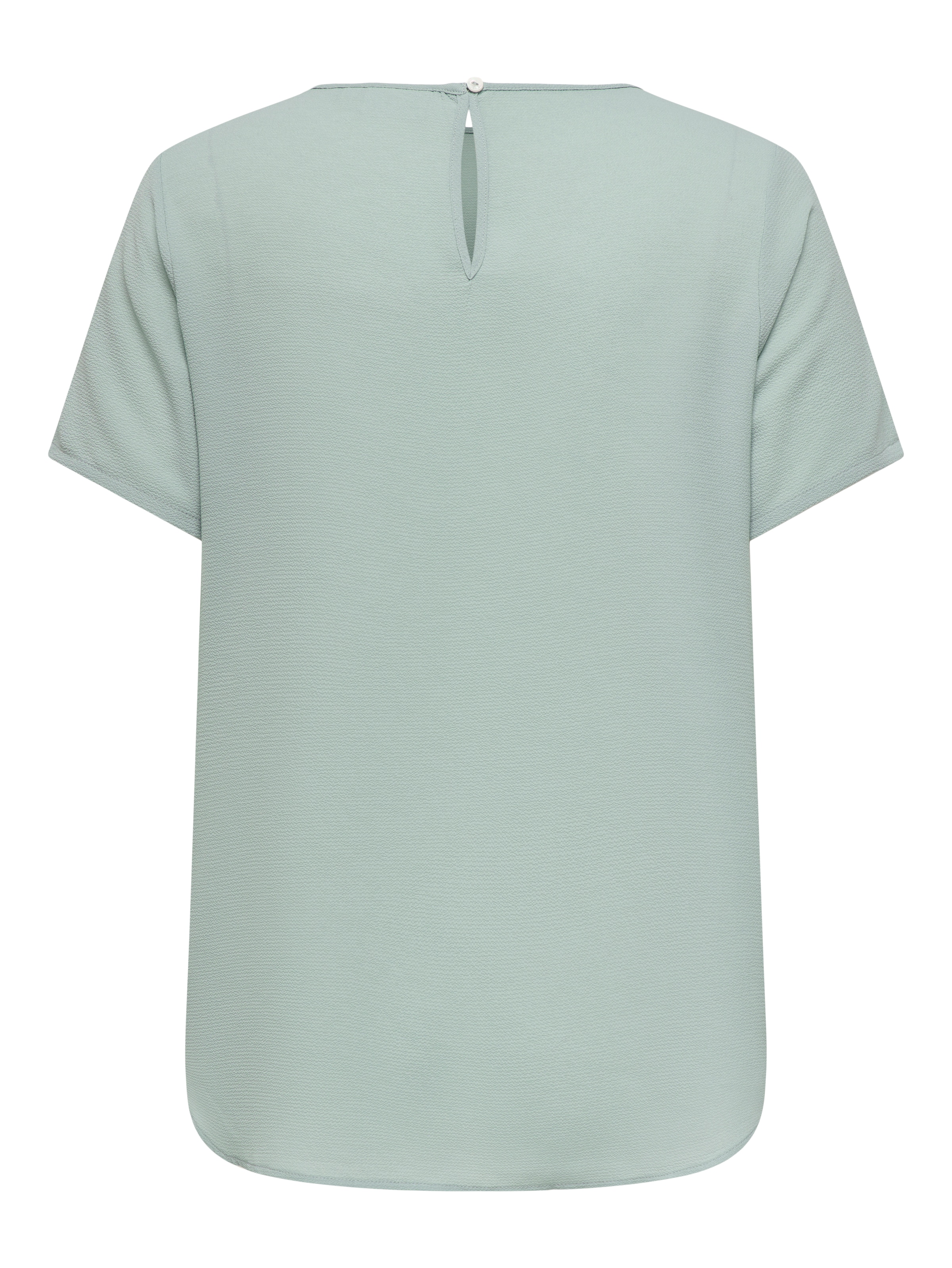 ONLY CARMAKOMA Chemisier à chemise »CARVICA SS TOP WVN NOOS« Materialmix, regular fit