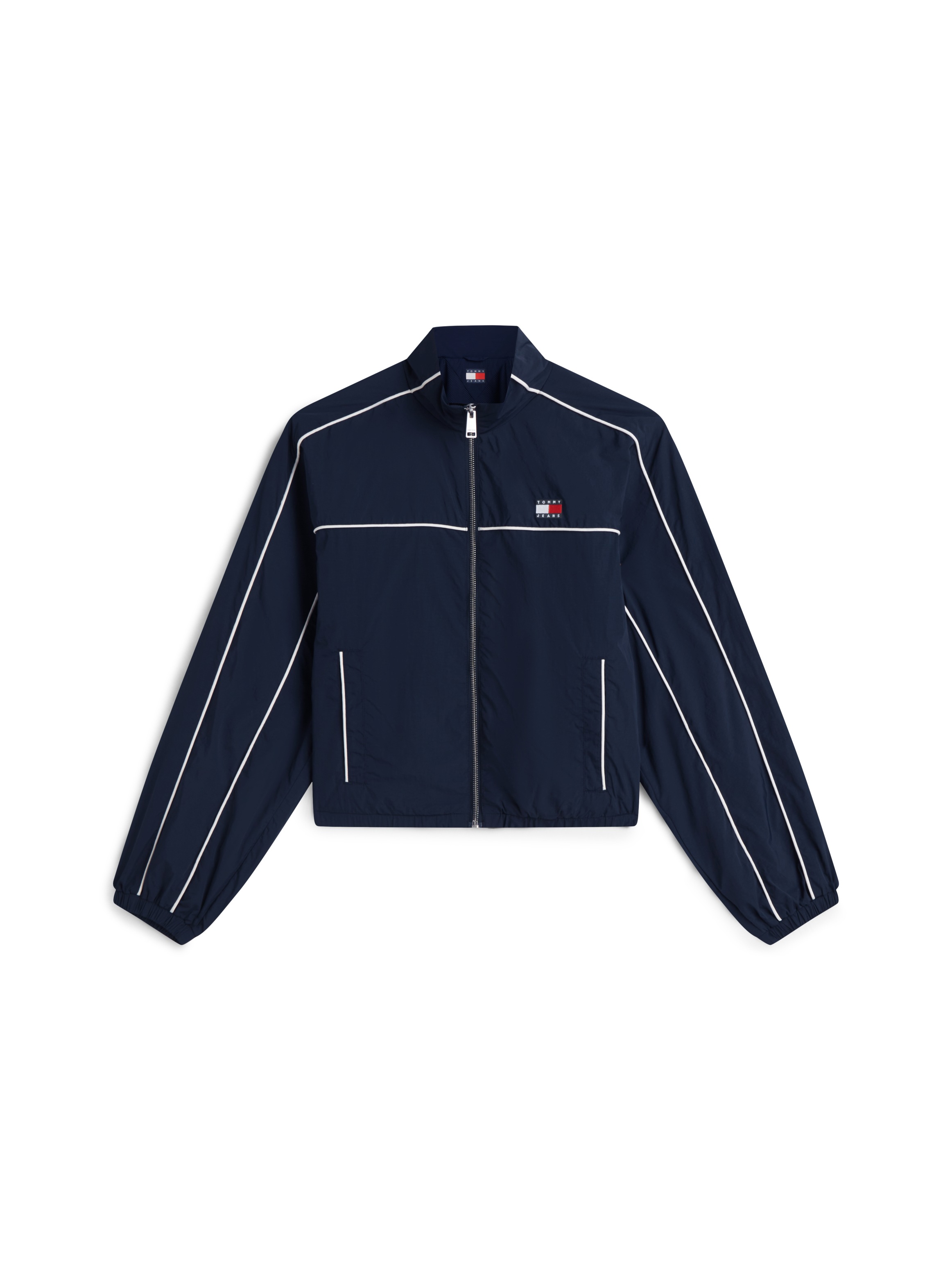 Tommy Jeans Blouson »TJW NYLON PIPING JACKET« avec passepoil contrastant