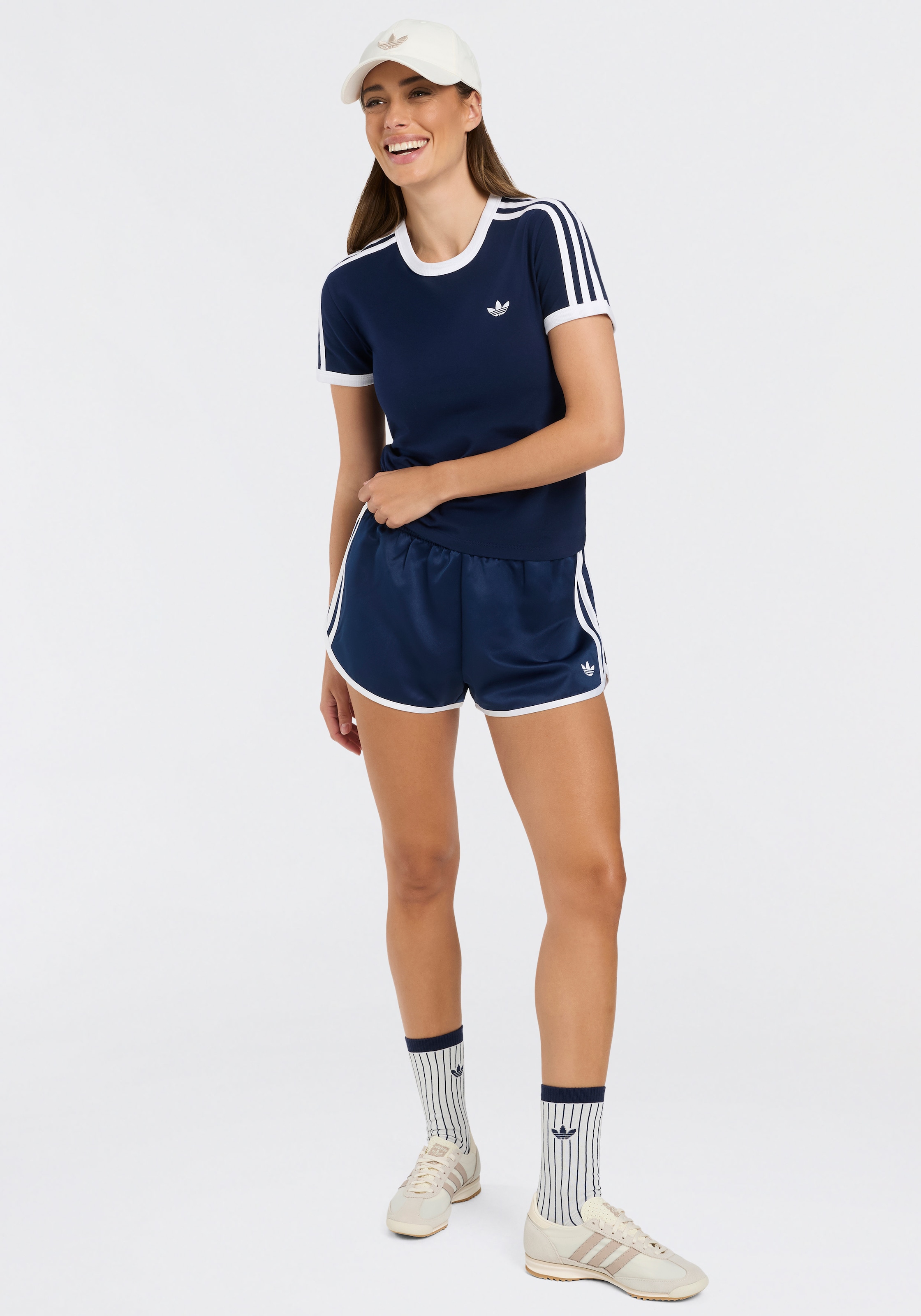 adidas Originals Chaussettes de sport »RETRO SPORT CREW 2-ER PACK« 3 Couple tlg.