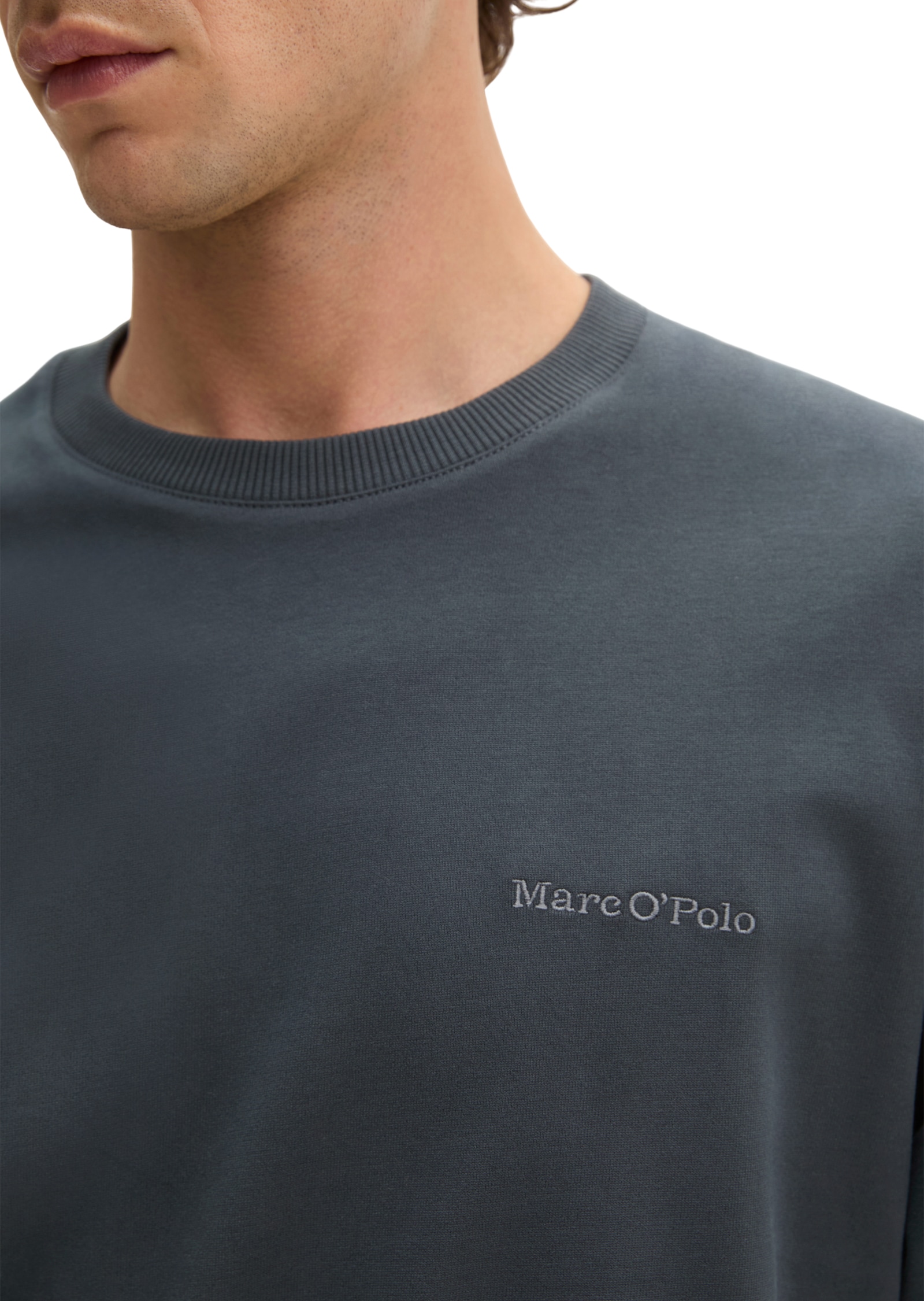 Marc O'Polo T-shirt à manches longues en coton biologique