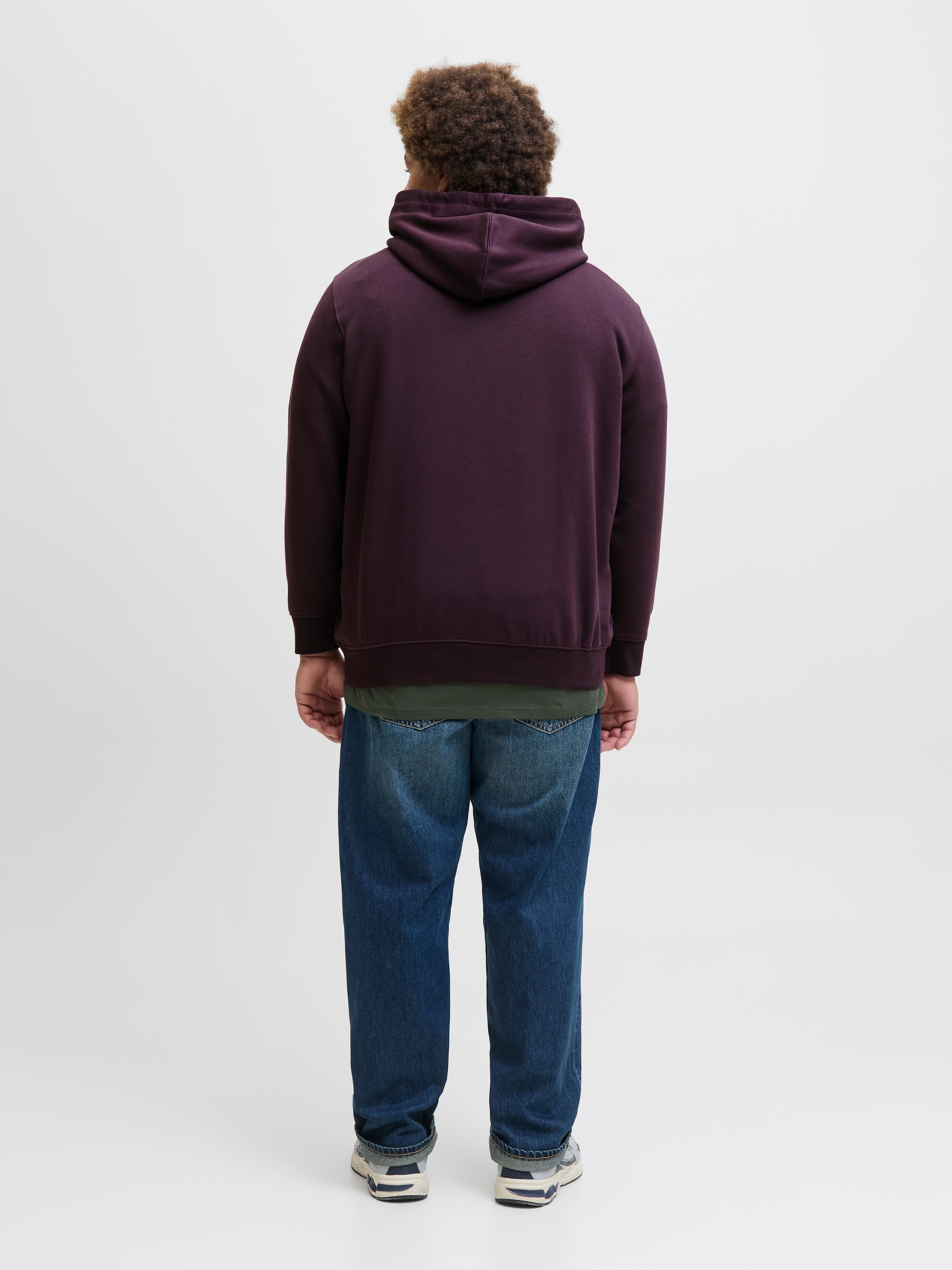 Jack & Jones PlusSize Kapuzensweatshirt »JJESTAR JJ SWEAT HOOD NOOS PLS« mit Kängurutasche