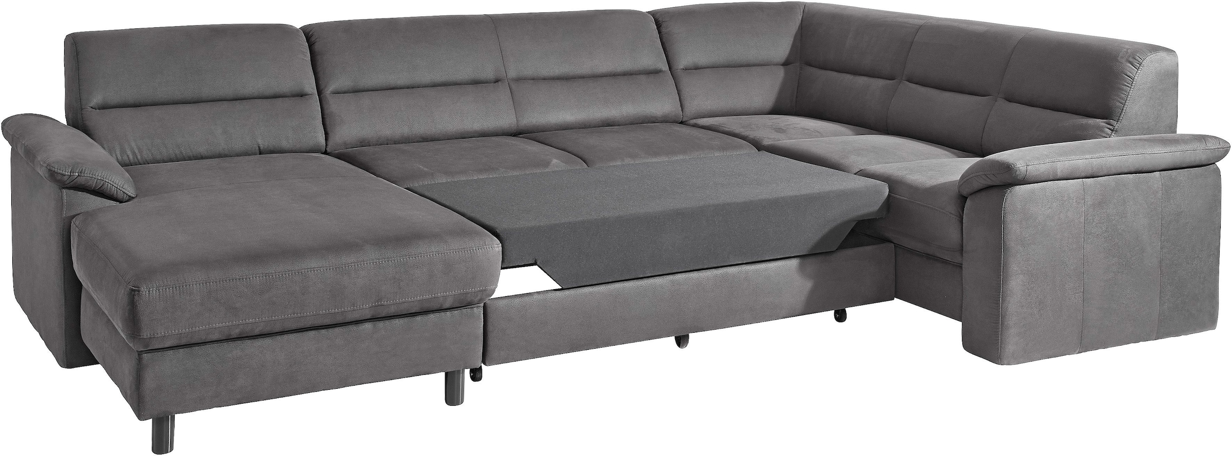 sit&more Paysage de salon »Top Ascara U-Form« inklusive Boxspring/Federkern-Polsterung, wahlweise mit Bettfunktion