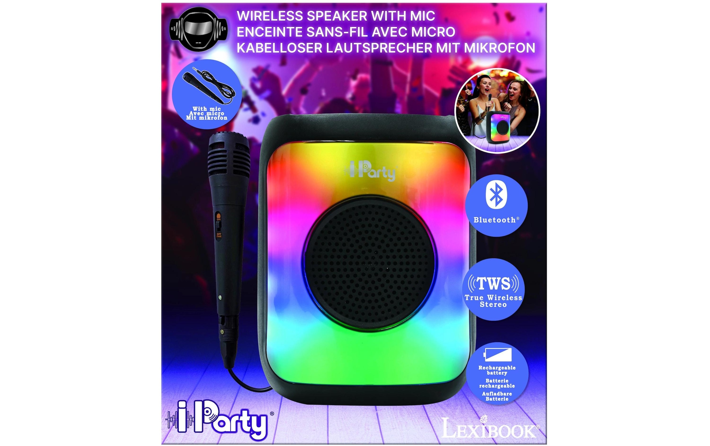 Lexibook® Haut-parleur Bluetooth »mit Mikrofon« ( )