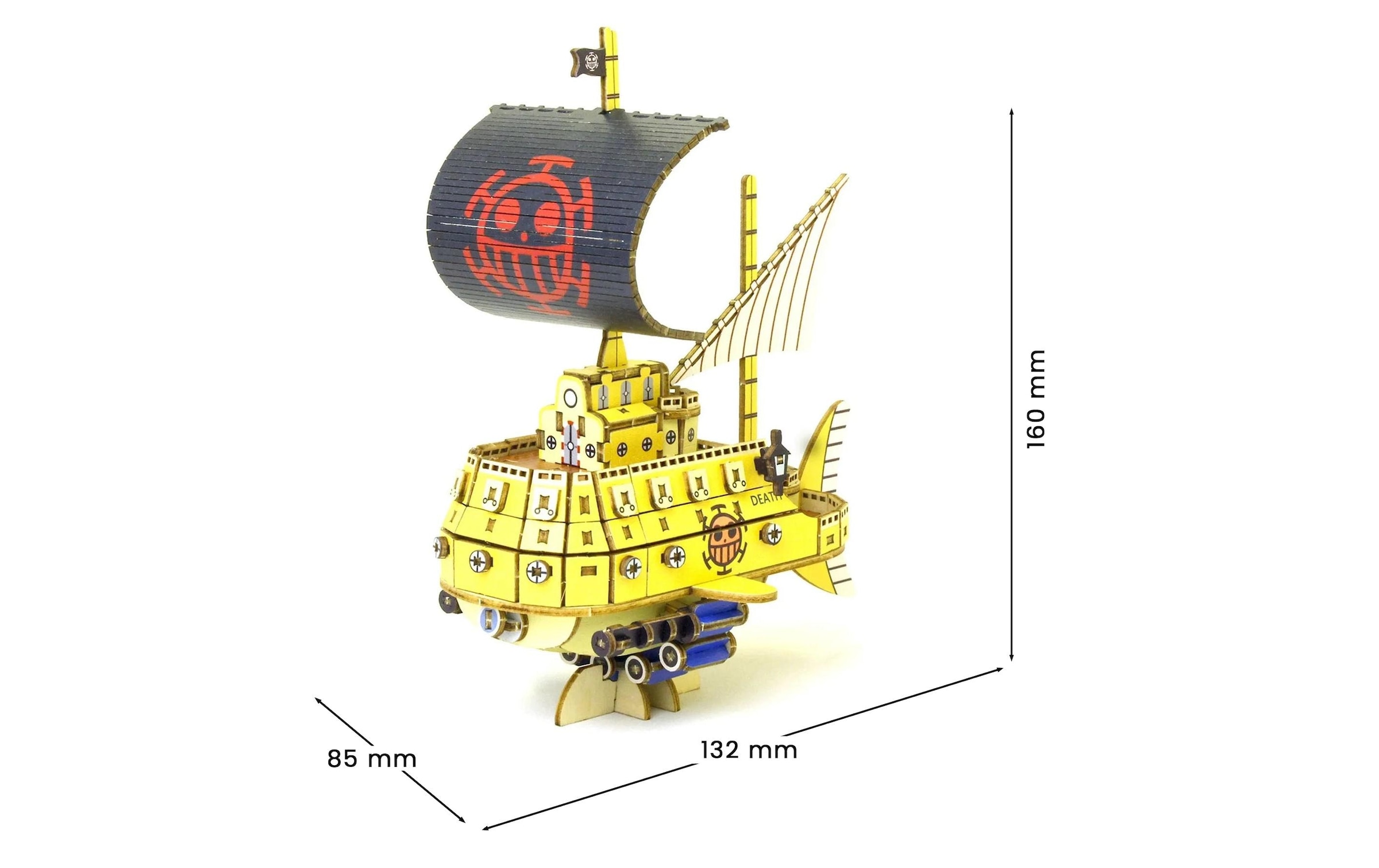   Modellbausatz »Kito Art Law's Submarine 185 Teile« 185 Stk. tlg.