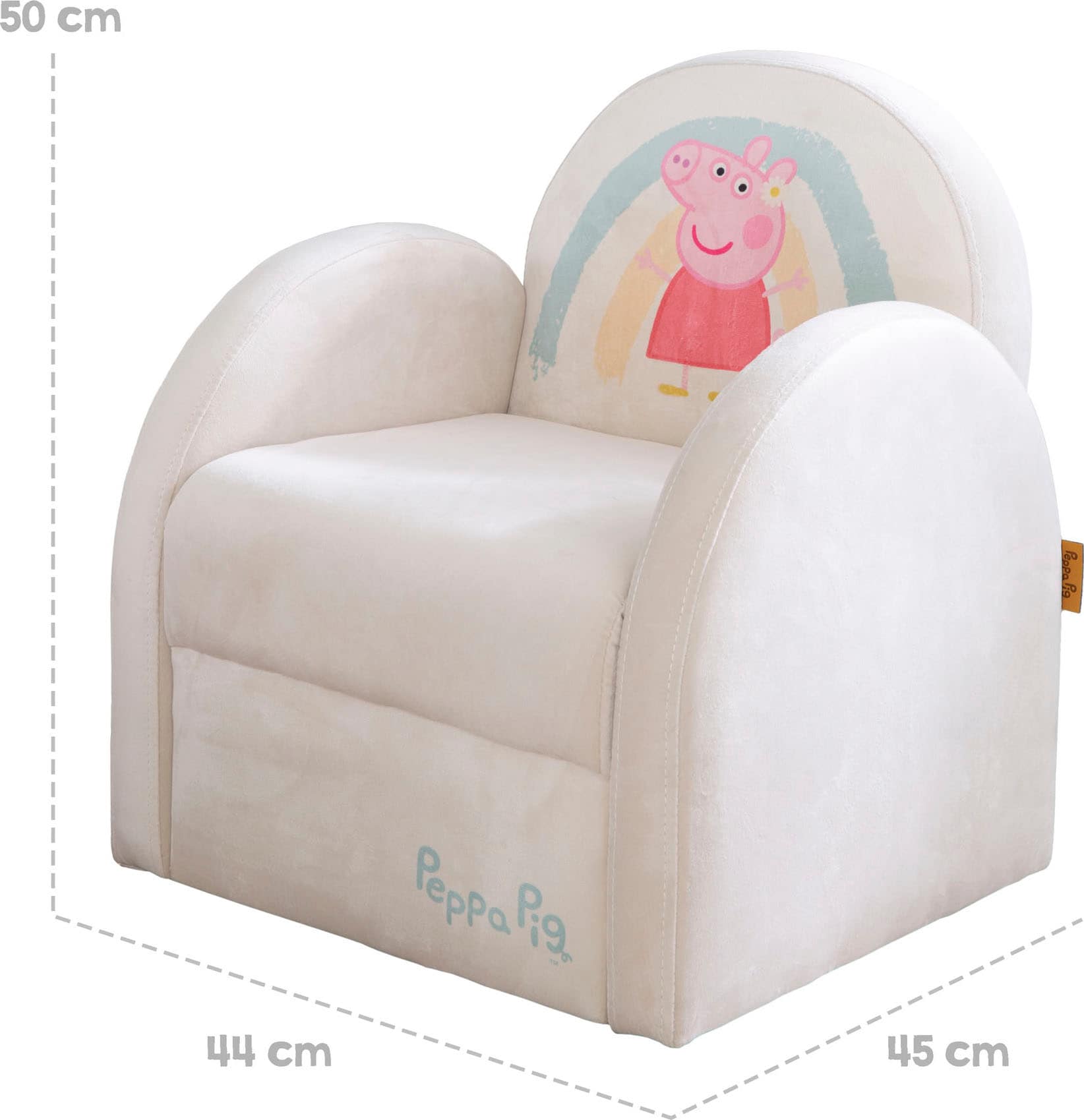 roba® Kindersessel »Peppa Pig« mit runden Armlehnen