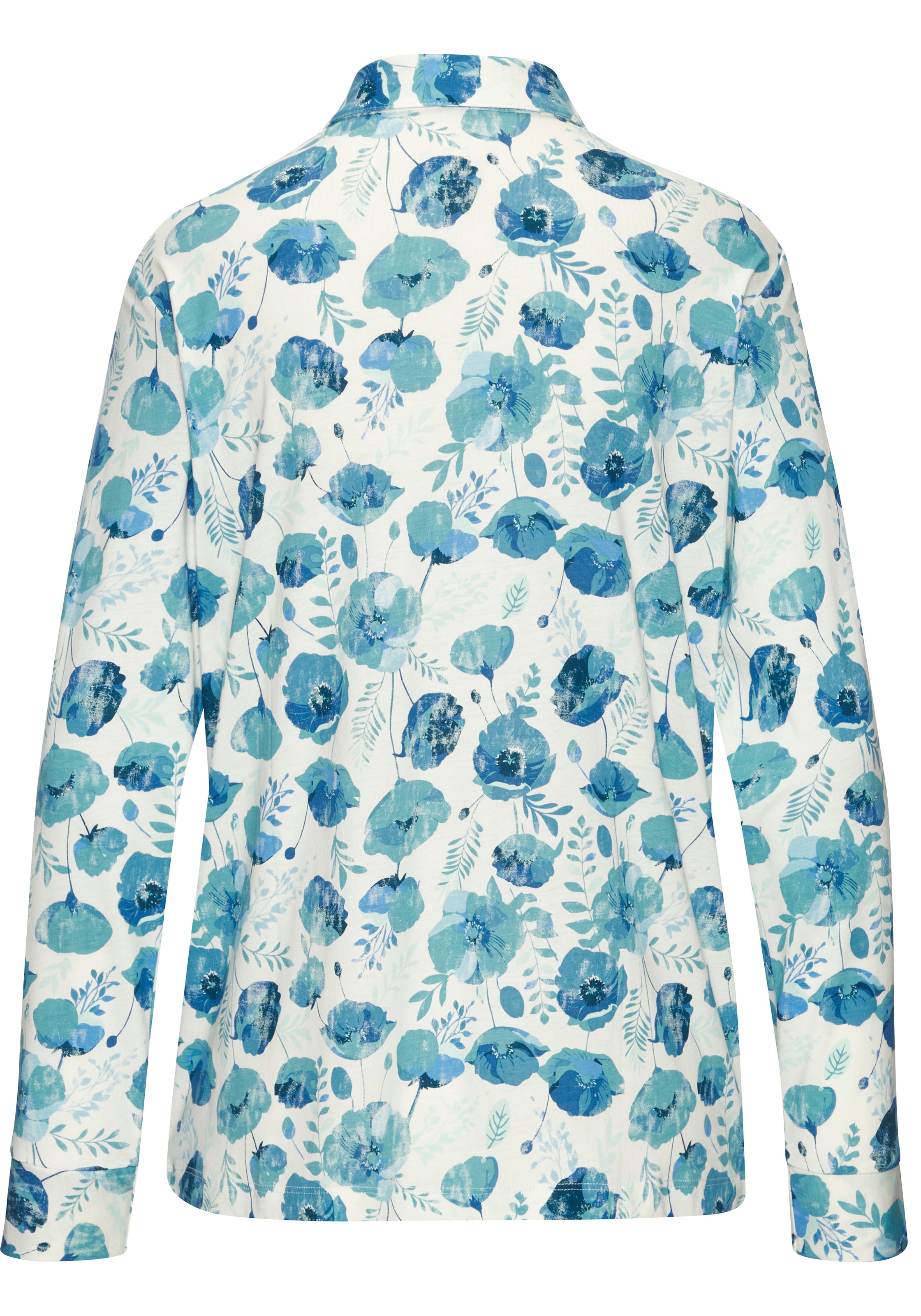Vivance Dreams by Lascana Haut de pyjama 1 Avec patte de boutonnage continue