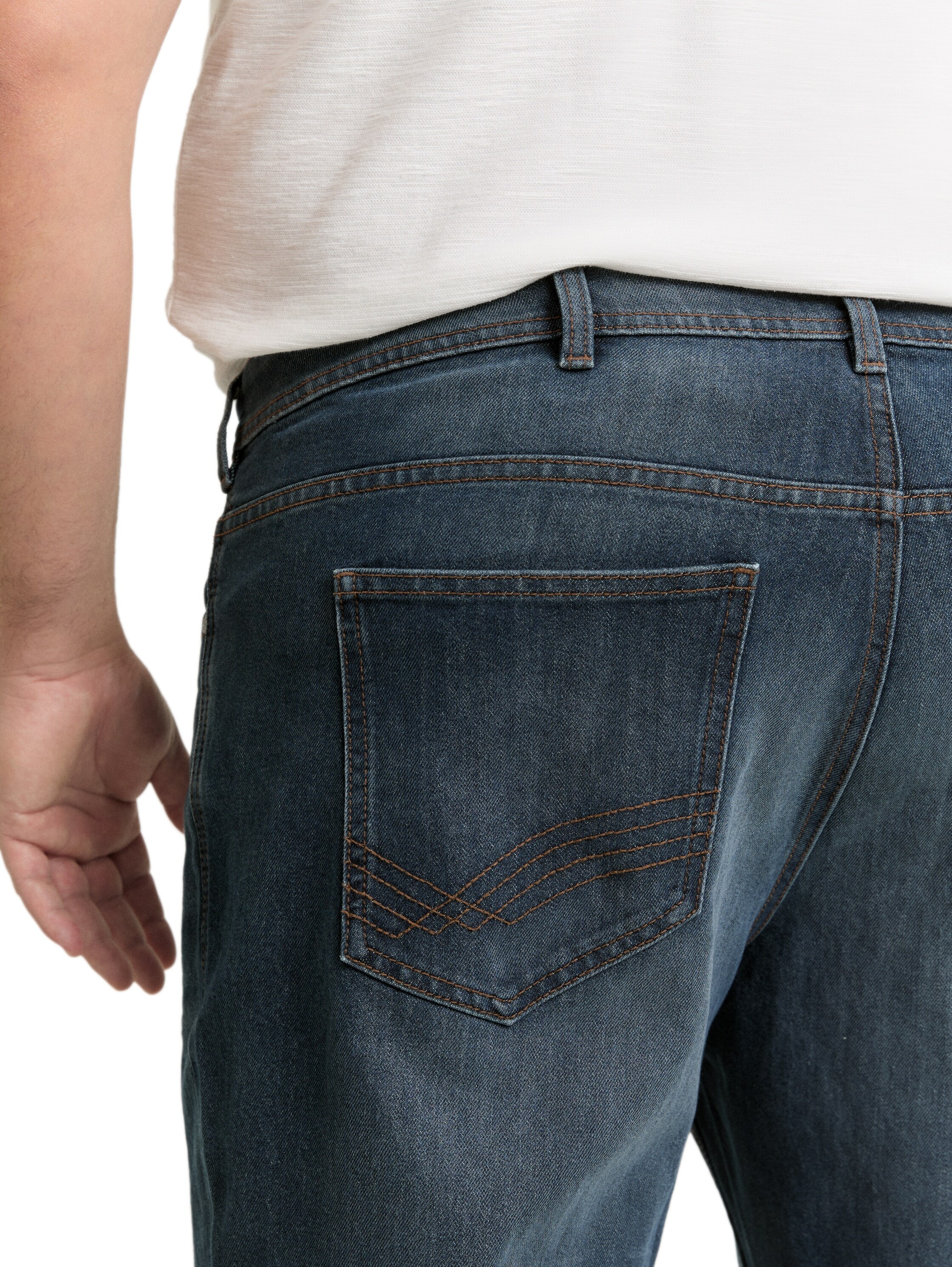 TOM TAILOR PLUS Jeans à 5 poches avec stretch / grandes tailles