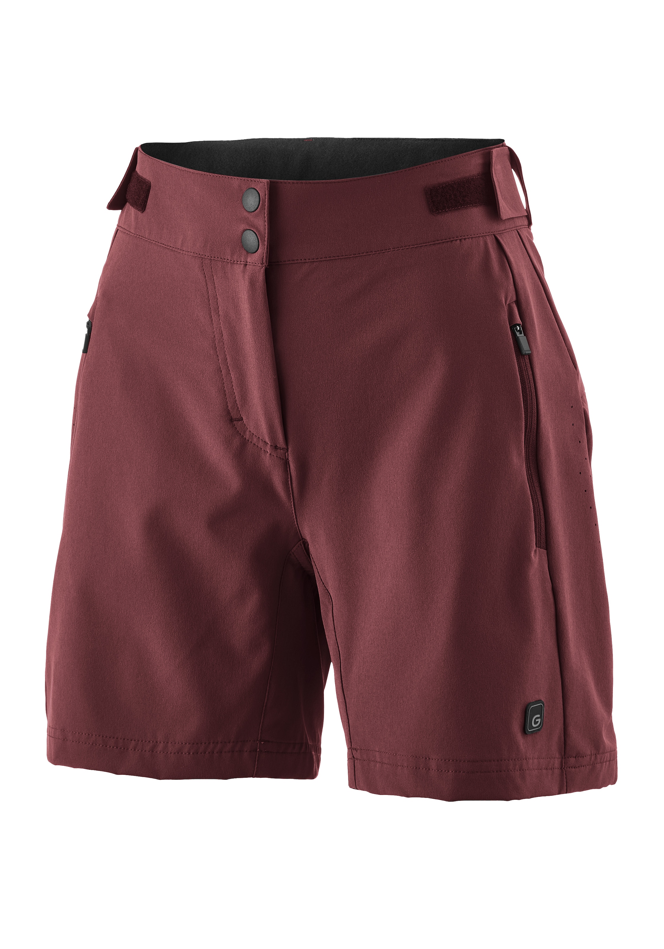 Gonso Pantalon de vélo »Adventure Super Shorts W«  Damen Bike-Shorts, Innenhose mit Sitzpolster, Radhose mit Komfortbund