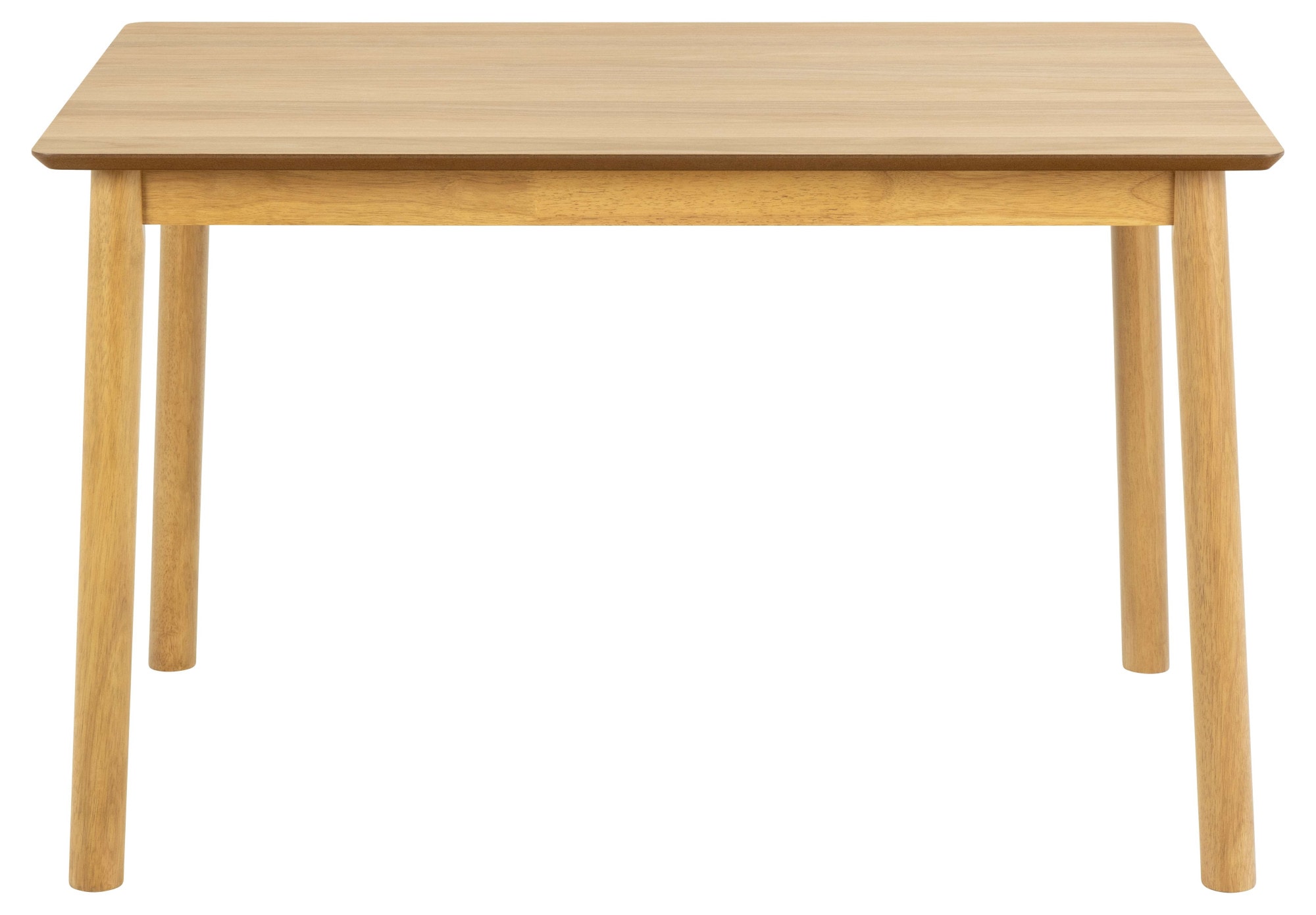 ACTONA GROUP Esstisch »Küchentisch Barlow, lackierte eichenfurnierte Tischplatte« Gestell aus Massivholz, gebeizt & lackiert, 120x80x74,8 cm