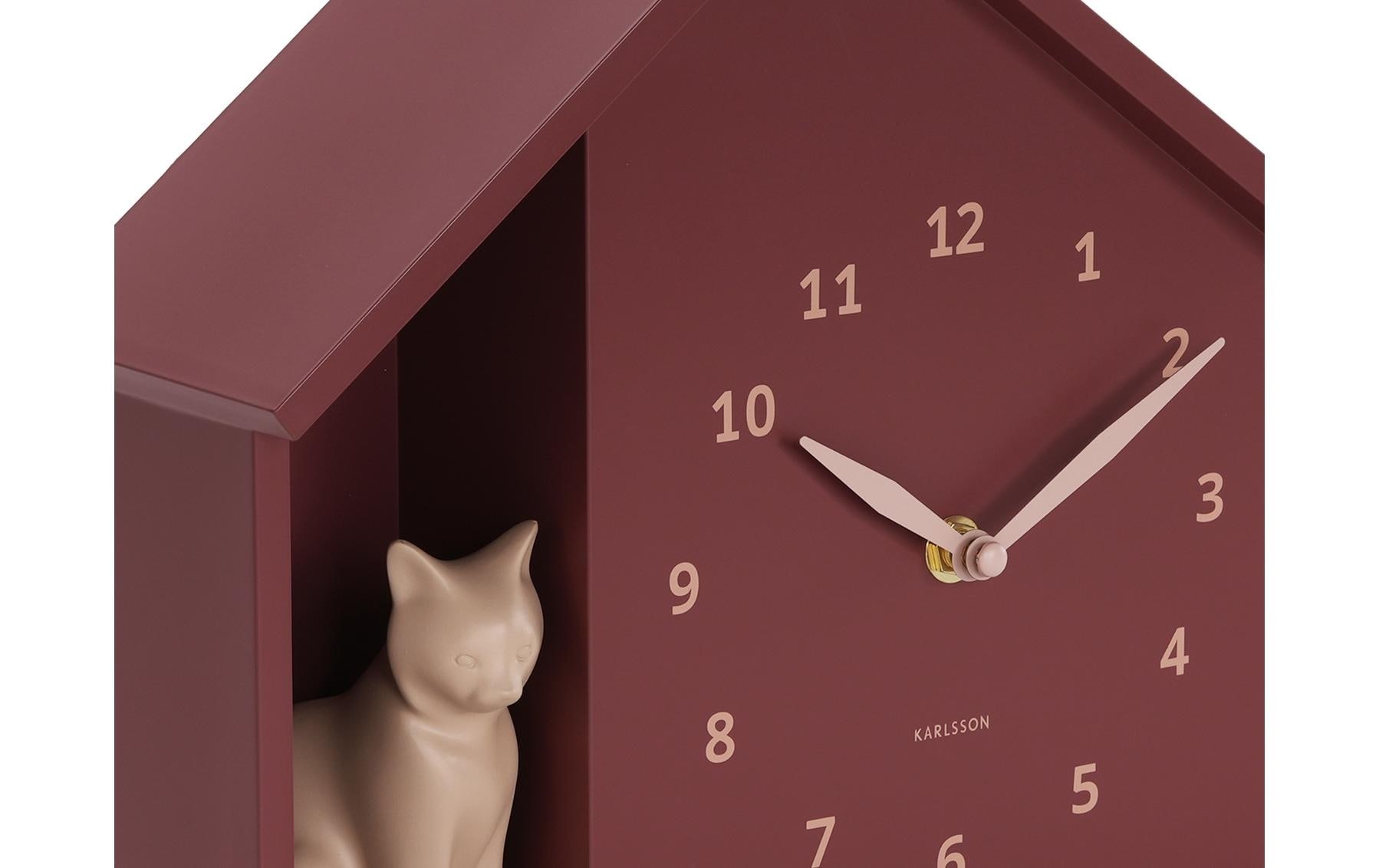 Karlsson Horloge murale »Wall clock Sitting Cat«