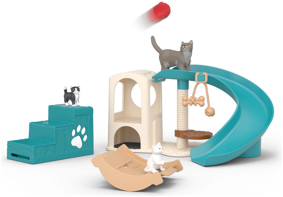Schleich® Monde de jeu »FARM WORLD, Spielspass für Katzen (42764)«