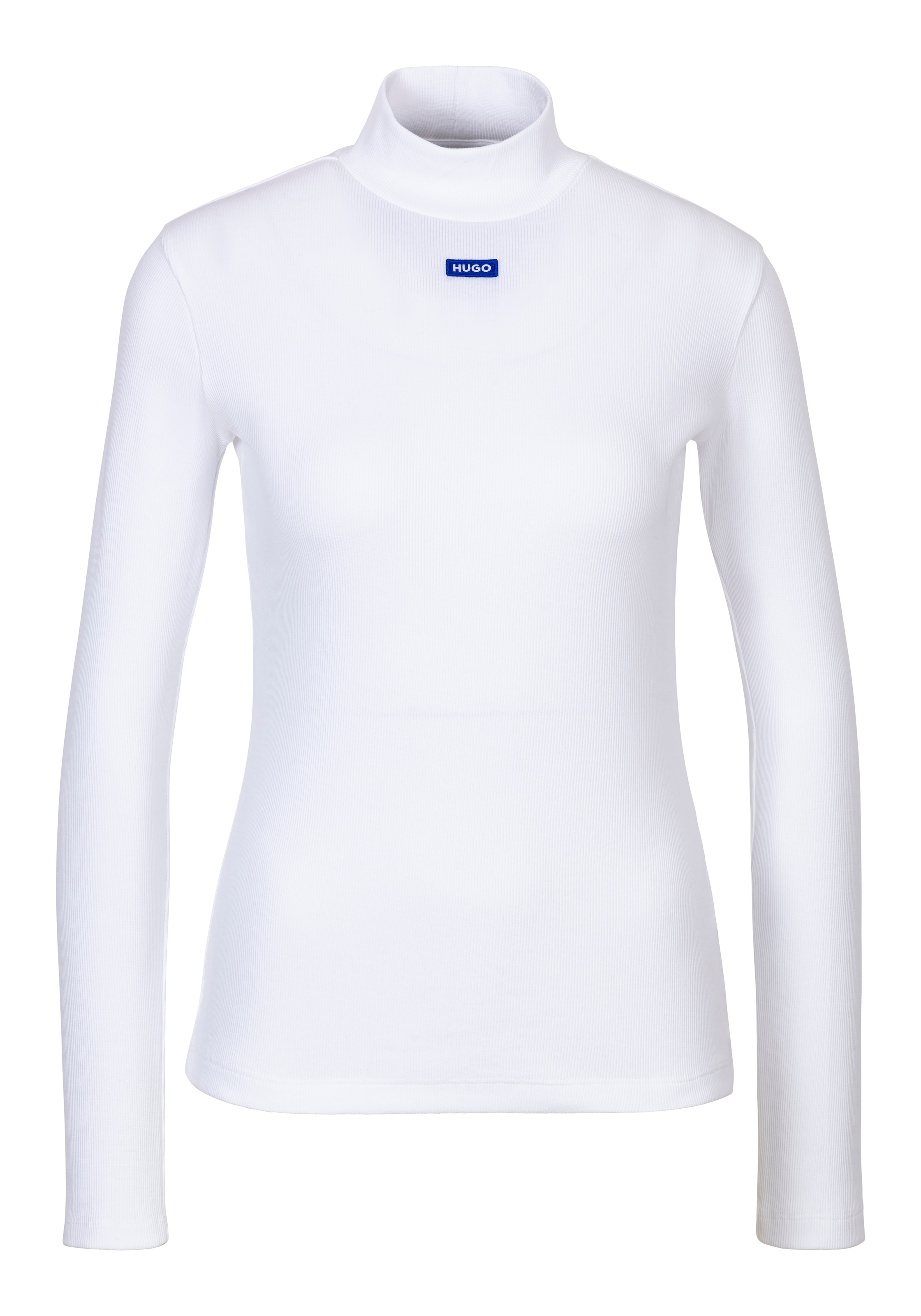 HUGO Blue Longsleeve »Easy Longsleeve« mit Stehkragen