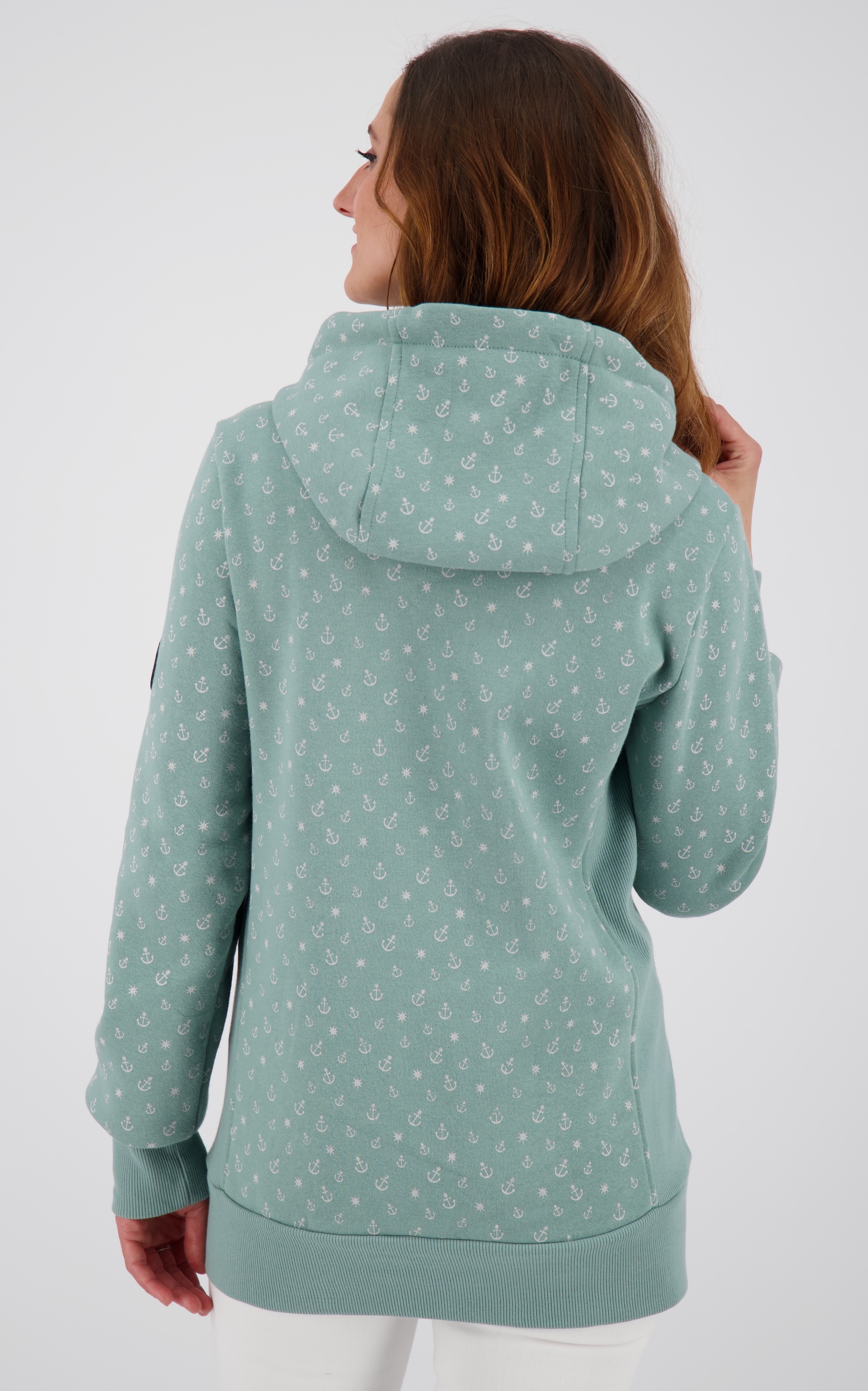 ankerglut Sweat à capuche »ANCHORAGE Women«, Coupe oversize décontractée
