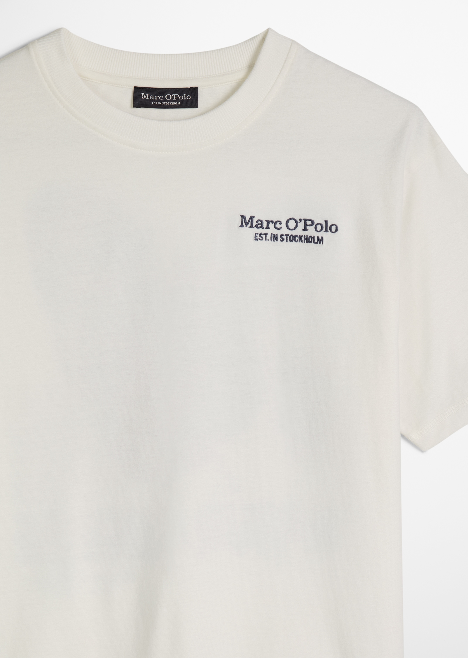 Marc O'Polo T-Shirt grosser Rückenprint, normale Passform