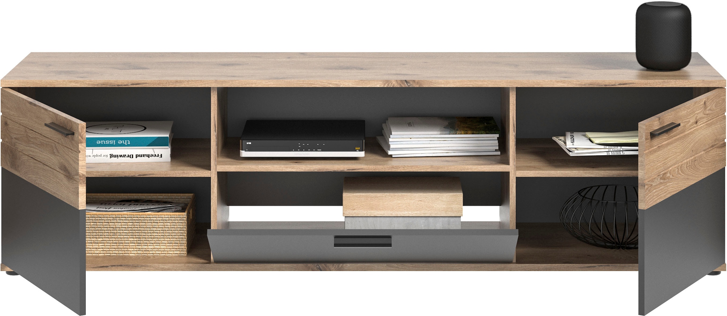 Home affaire Lowboard »Riga« Breite 194 cm