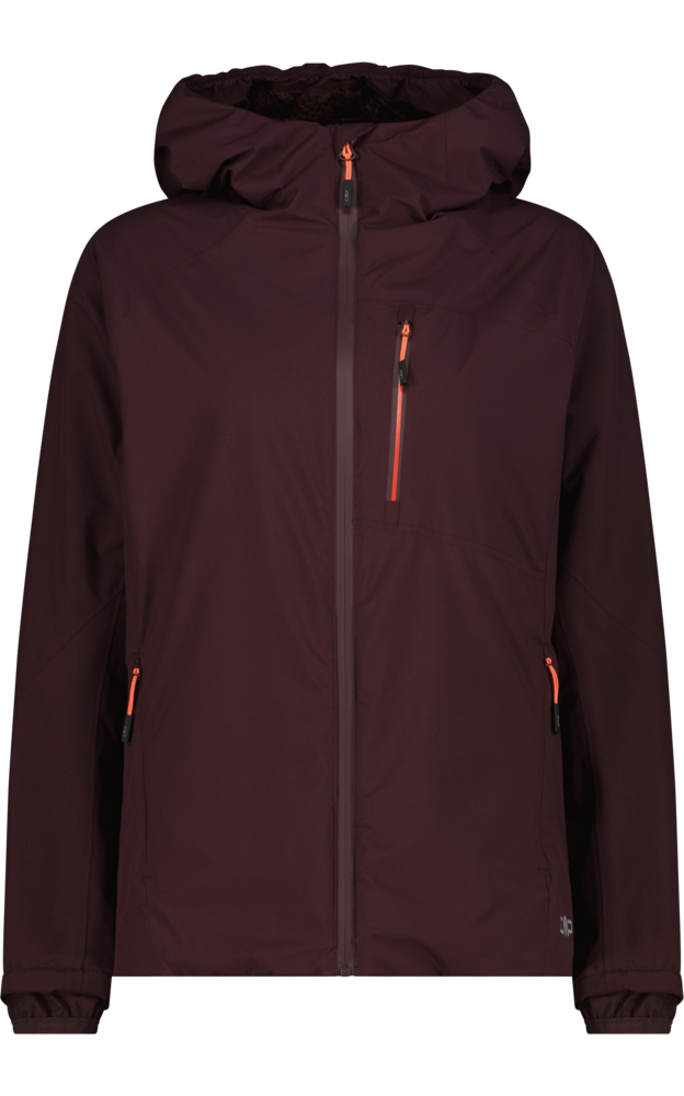 CMP Veste fonctionnelle »WOMAN JACKET FIX HOOD« avec capuche aspect sportif, avec capuche, en matière supérieure polyester