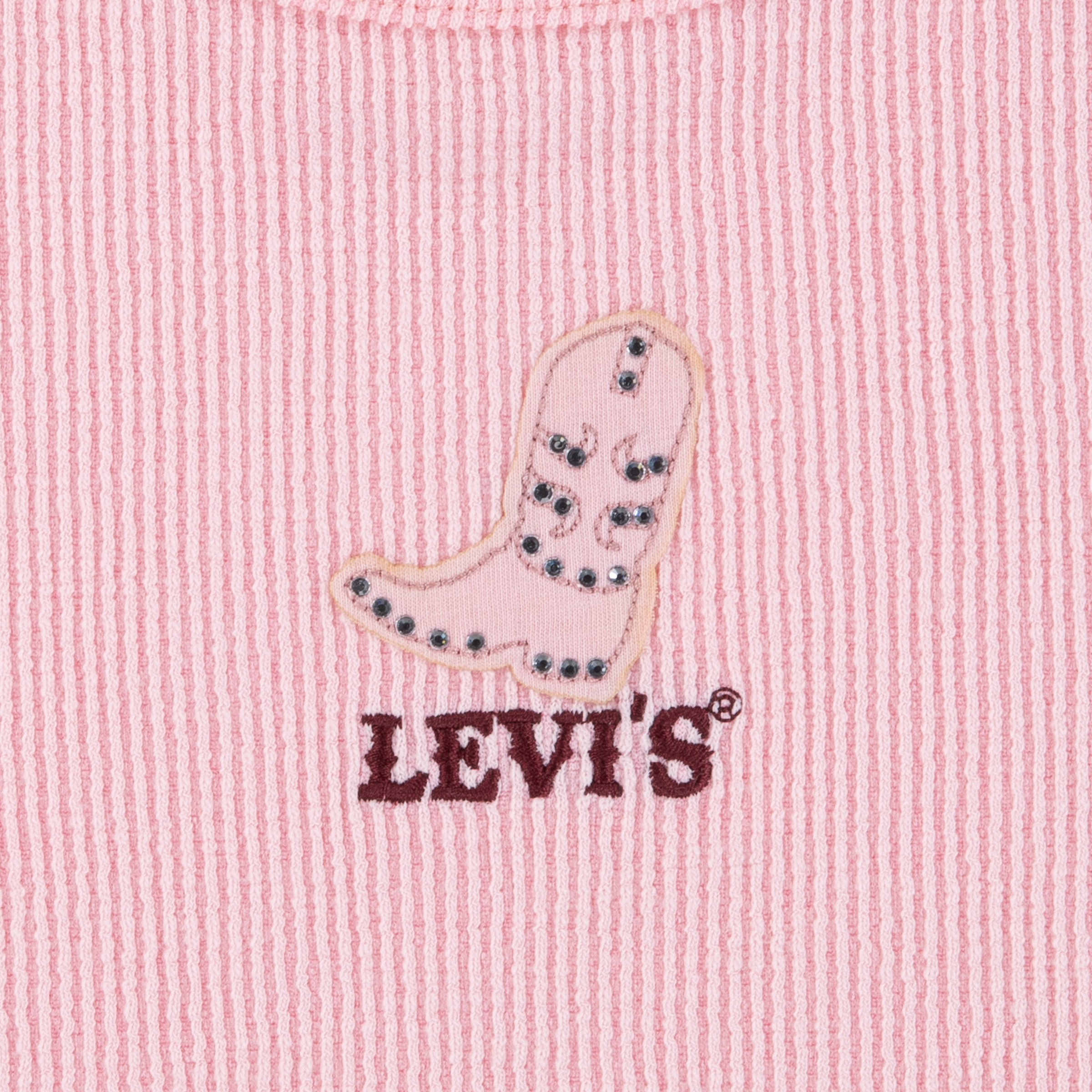 Levi's® Kids Shirt à col rond »LVG COLOR BLOCK RAGLAN« in feiner Rippstruktur, for Girls