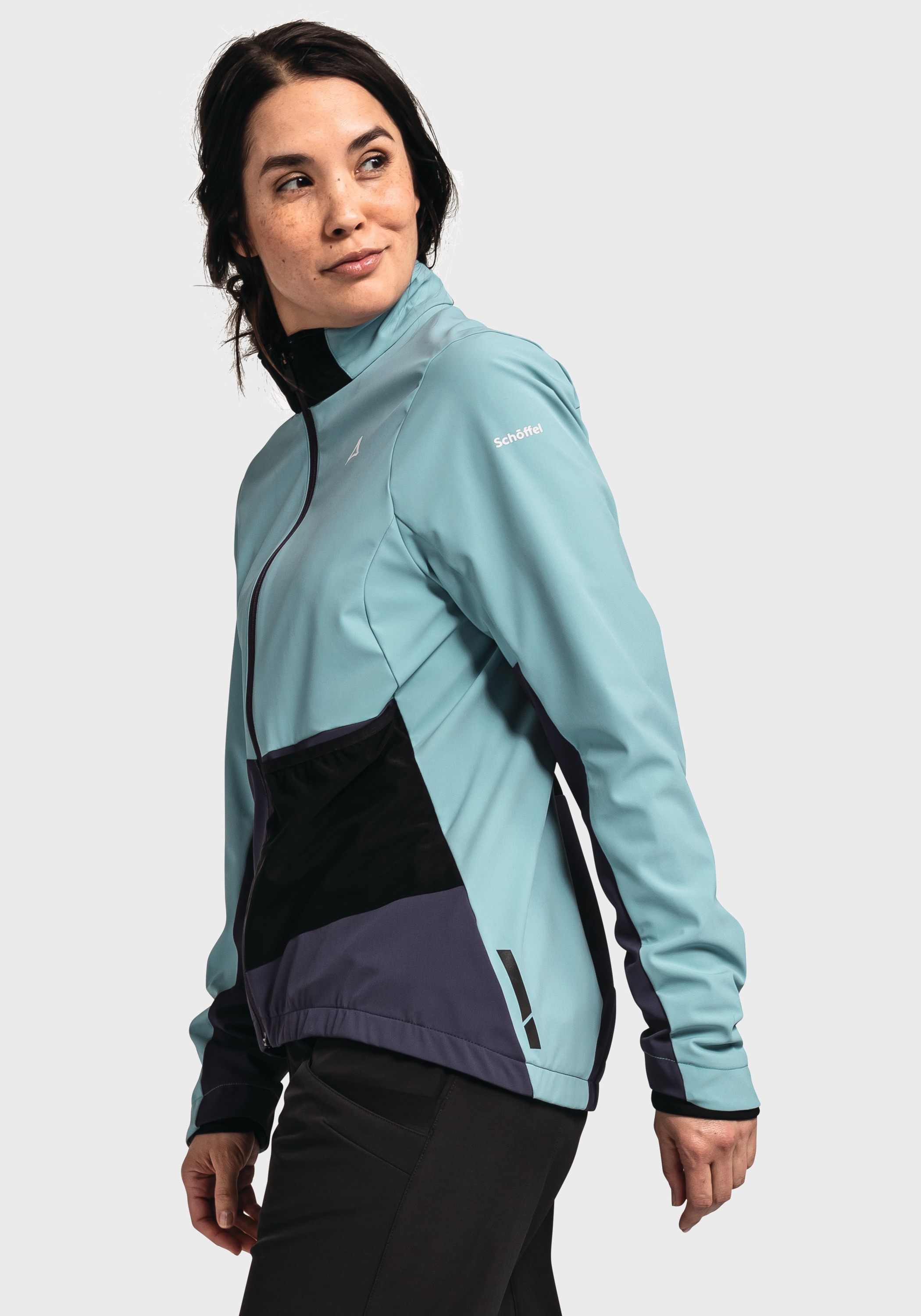 Schöffel Outdoorjacke »Softshell Jacket Zumaia L« ohne Kapuze