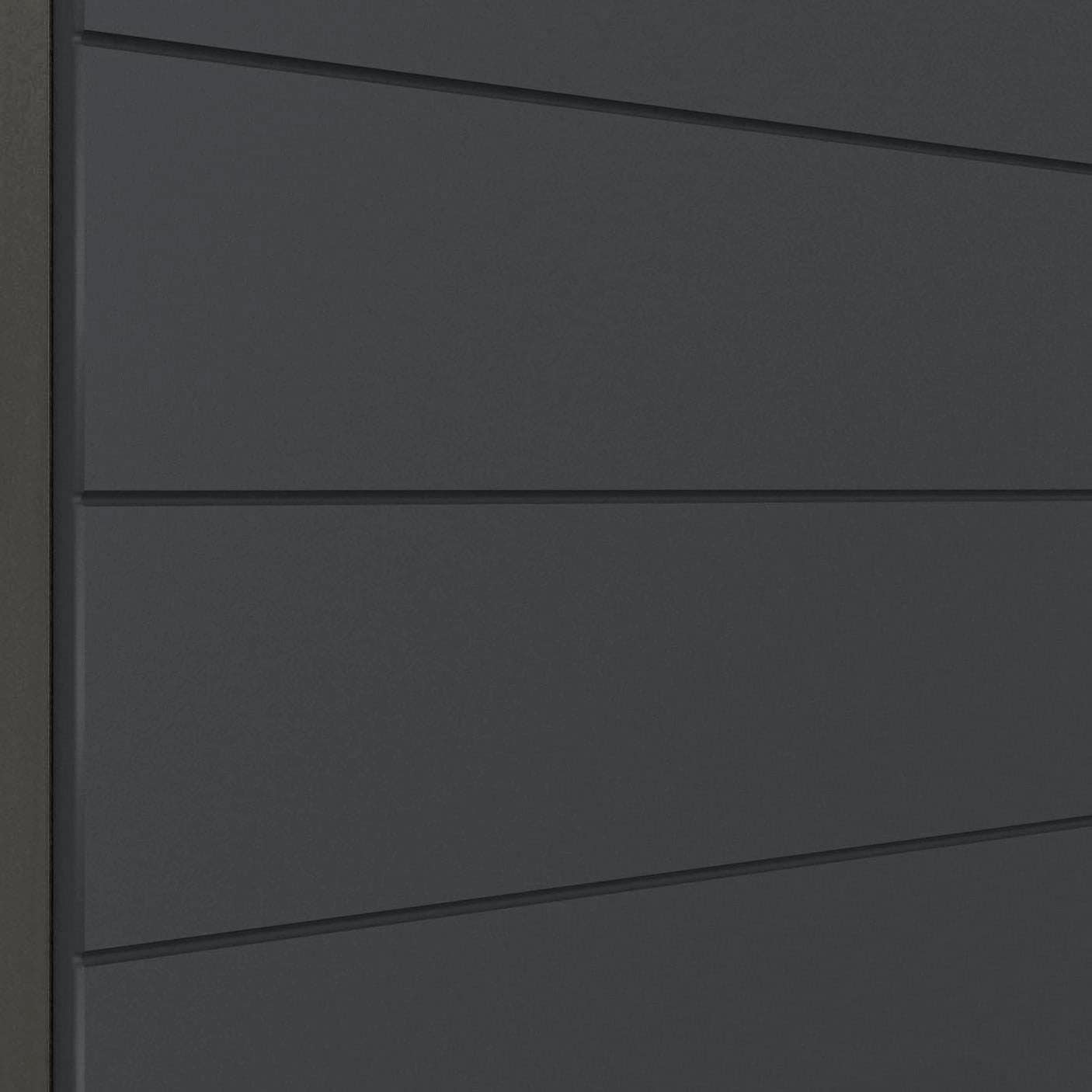 KOCHSTATION Armoire suspendue »KS-Luhe« 60 cm de large, façades MDF de haute qualité avec lisse horizontale