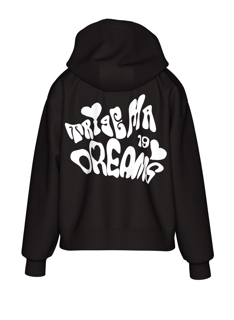 Trigema Sweatshirt »TRIGEMA Hoodie mit grossem Rückenprint«
