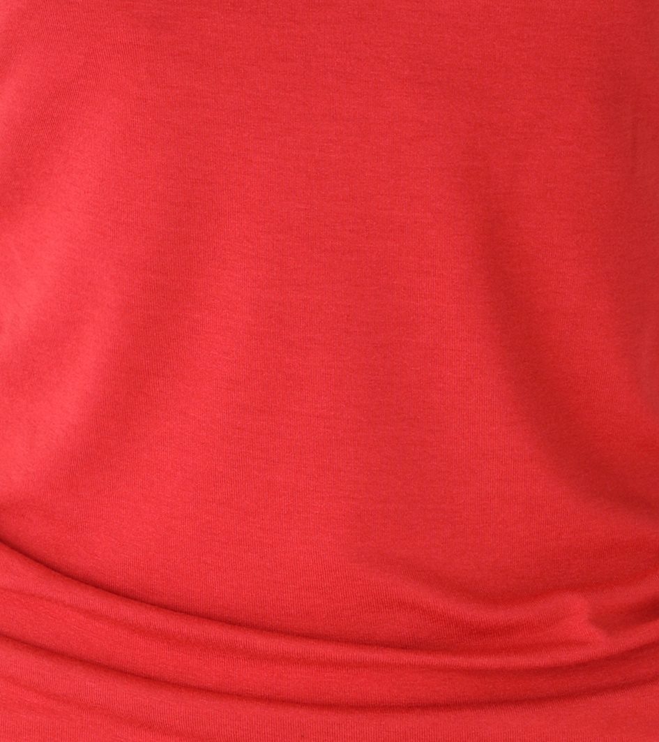 Aniston CASUAL T-Shirt mit Raffungen an den Seitennähten - NEUE KOLLEKTION