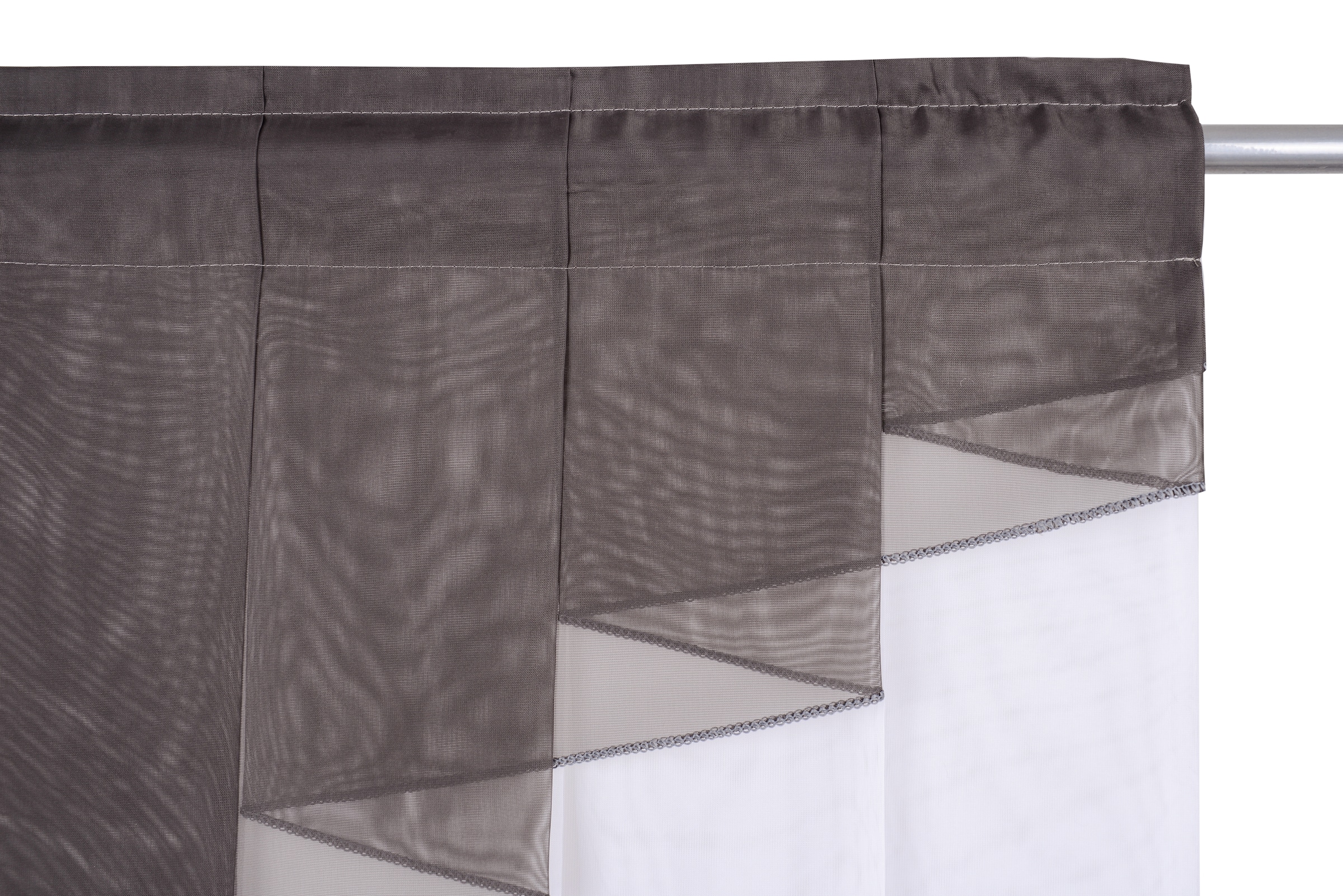 my home Kuvertstore »Sinan« Stangendurchzug 1 Stk. tlg. Kräuselbandaufhängung