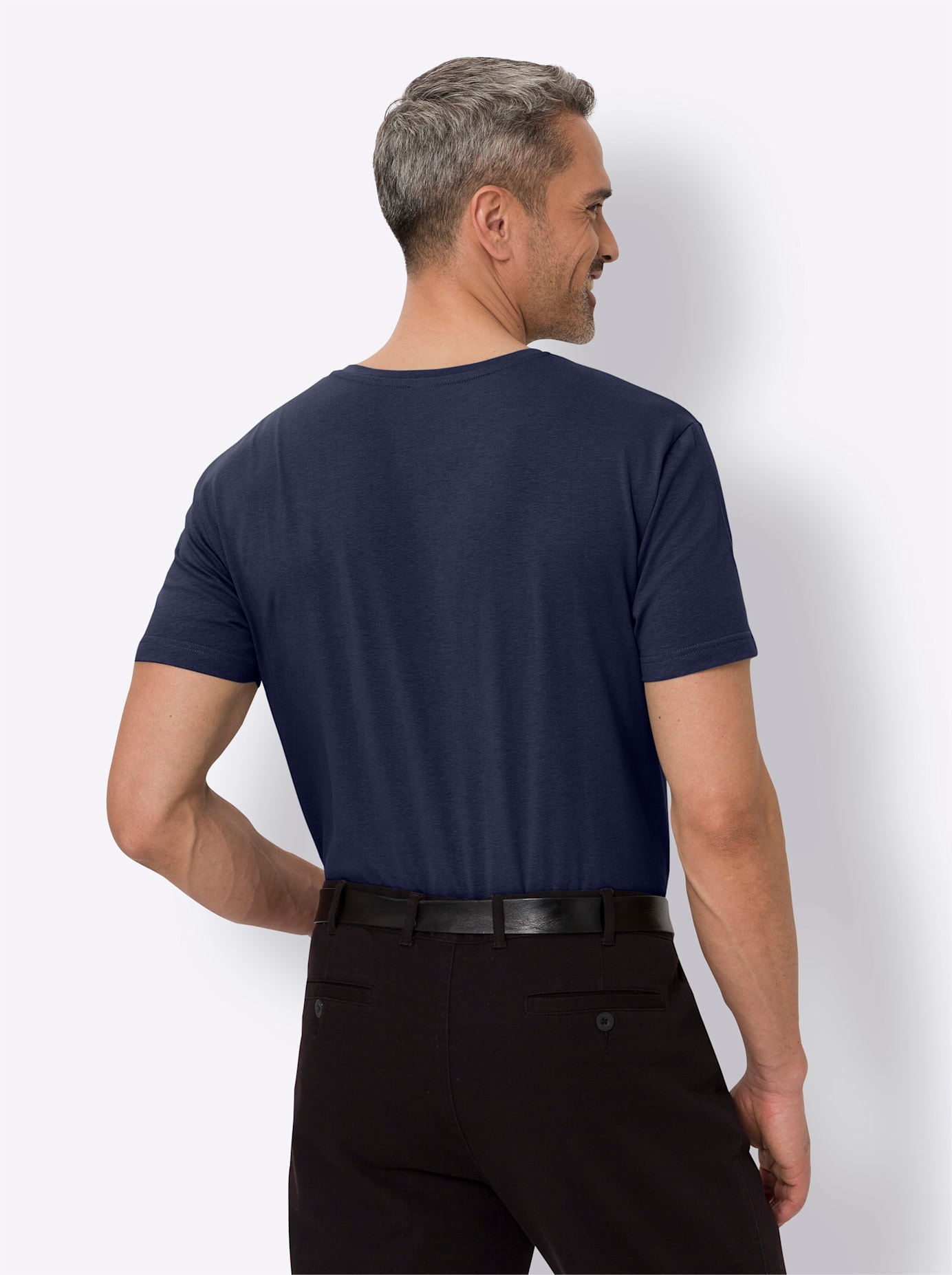 Classic Rundhalsshirt »Rundhals-Shirt« 1 Stk.