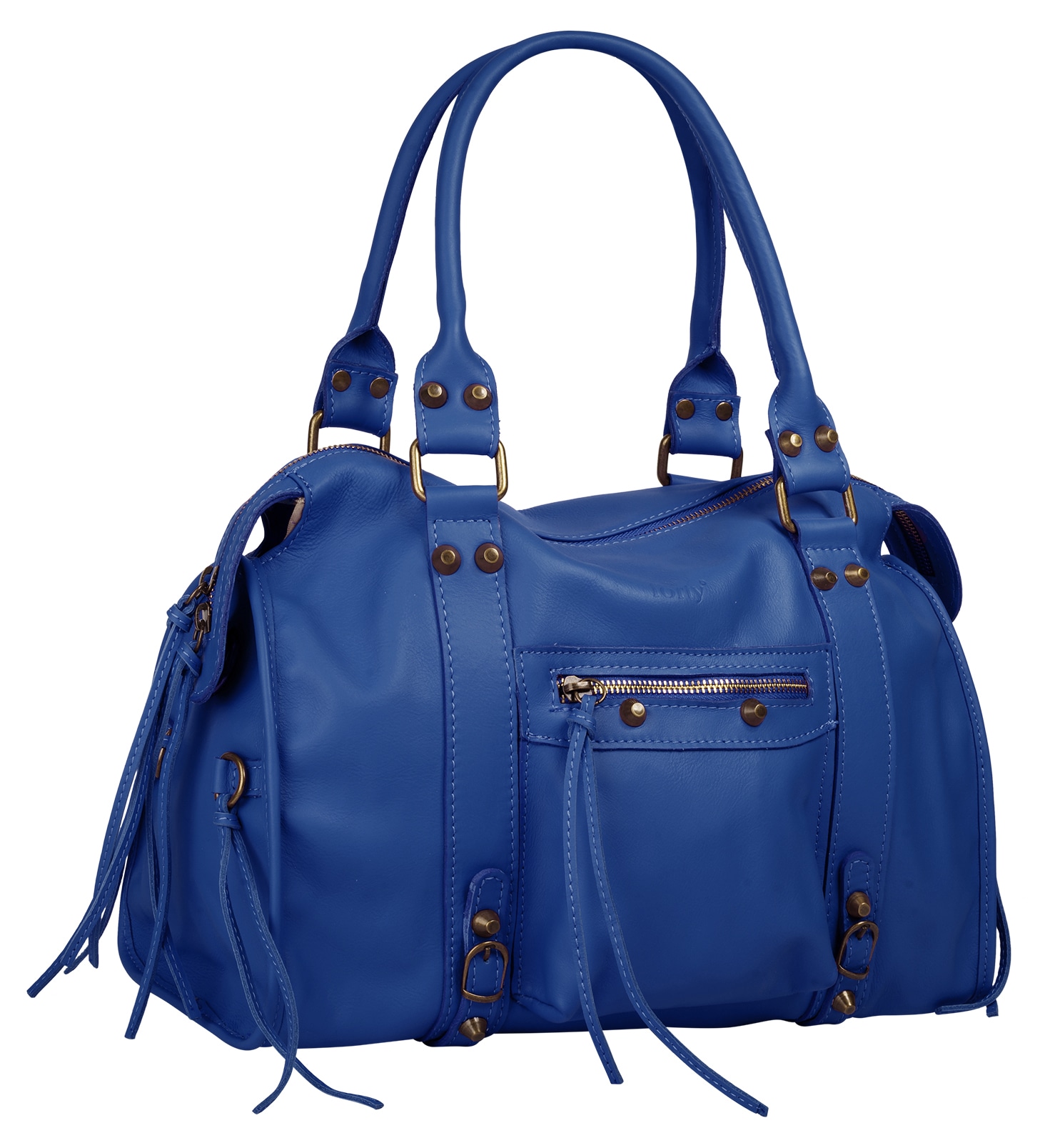 forty° Shopper echt Leder, Made in Italy