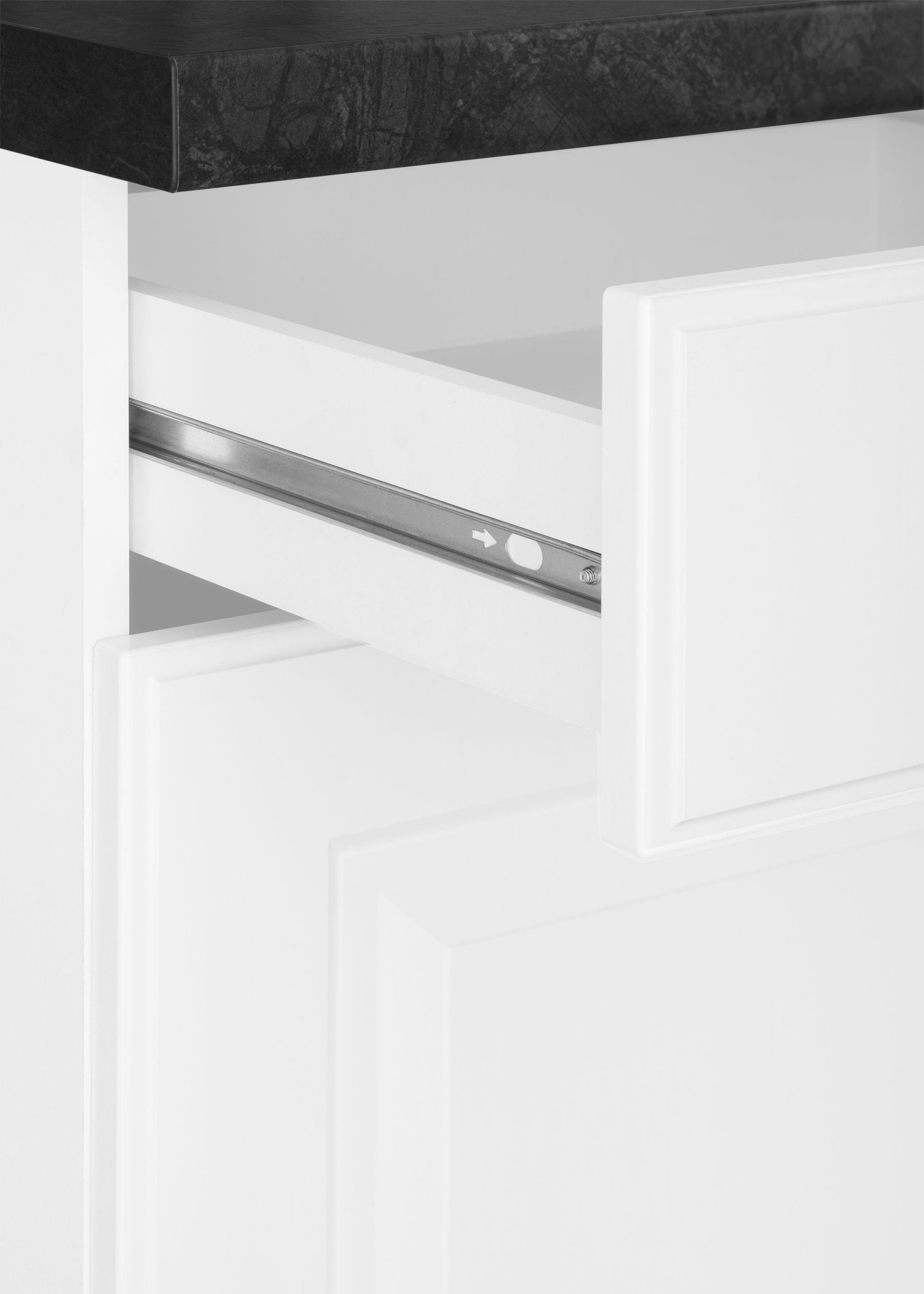 wiho Küchen Buffet de cuisine »Erla« 150 cm breit mit Kassettenfront