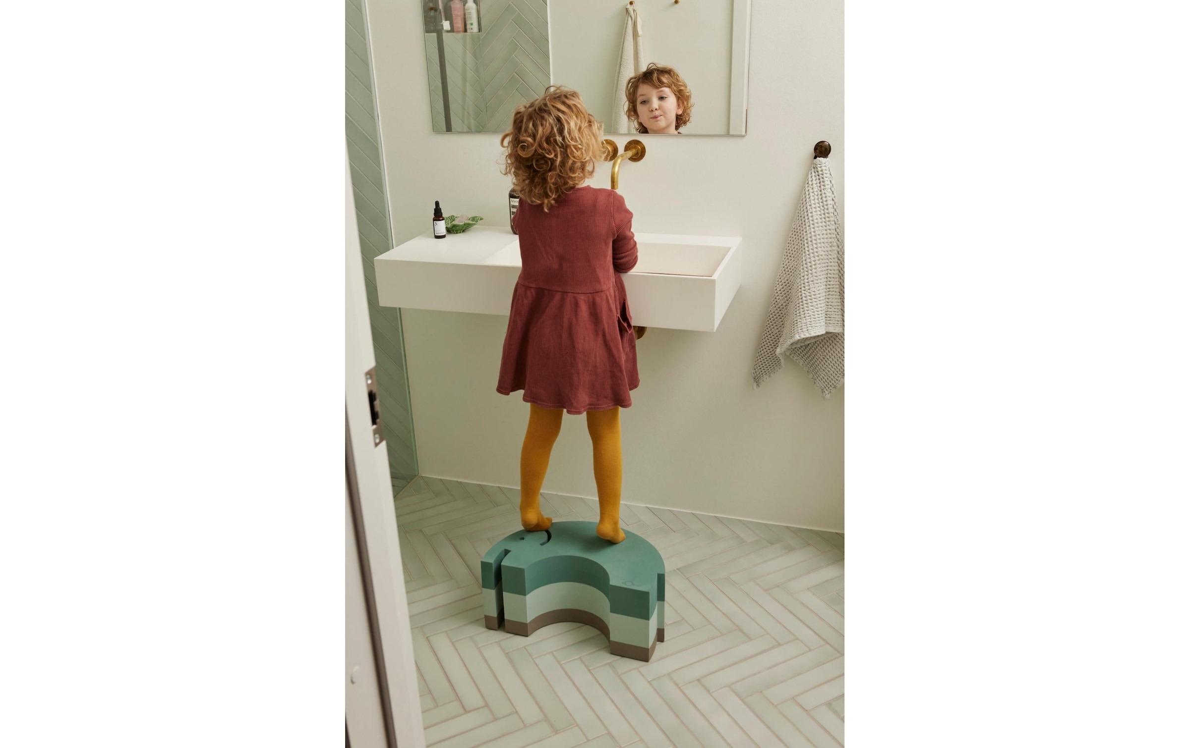   Motorikbrett »bObles Elefant M Green haze«