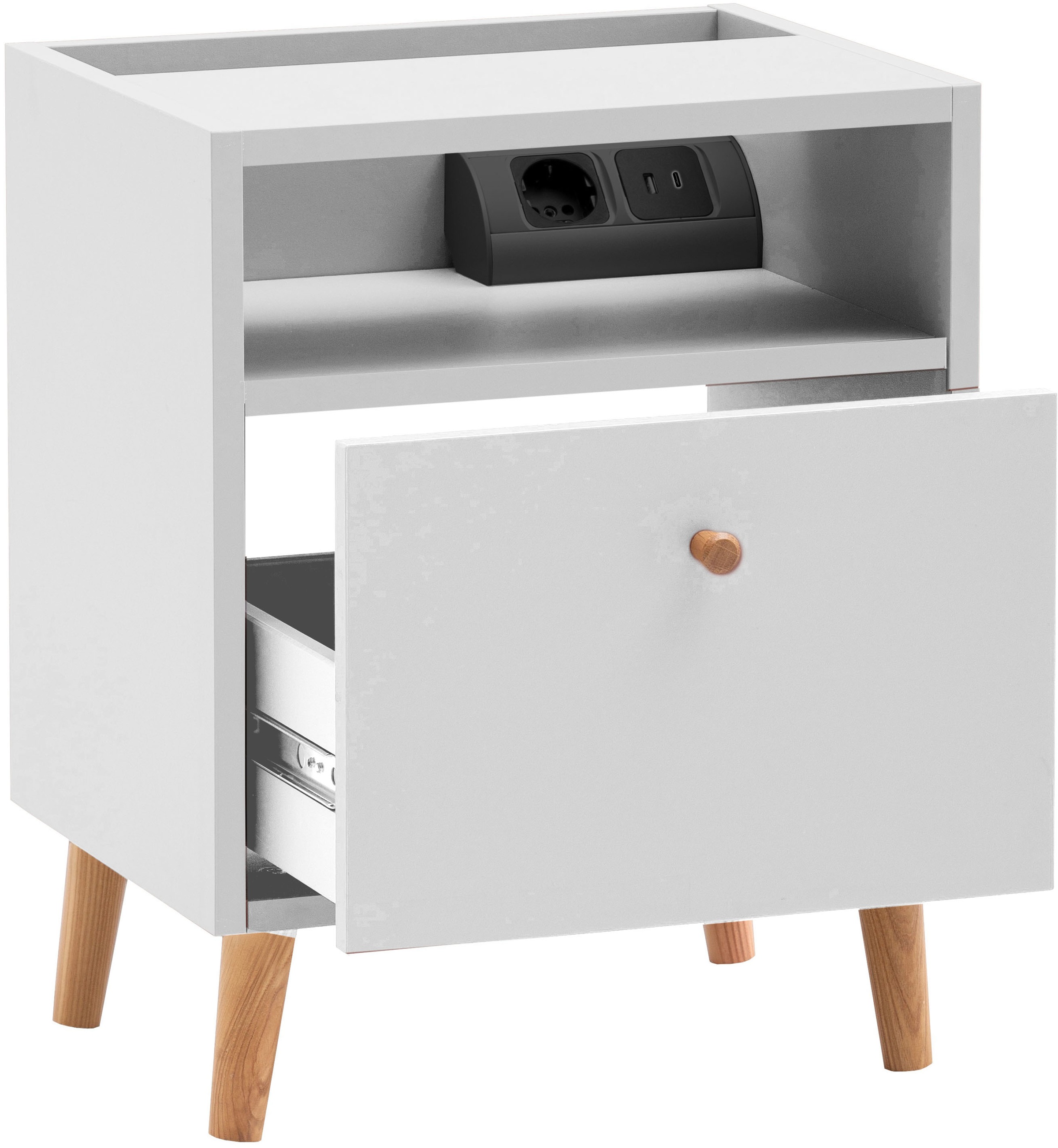 Schildmeyer Nachtschrank »Bjarne, Breite 40,2 cm« 1 Stk. tlg. Made in Germany