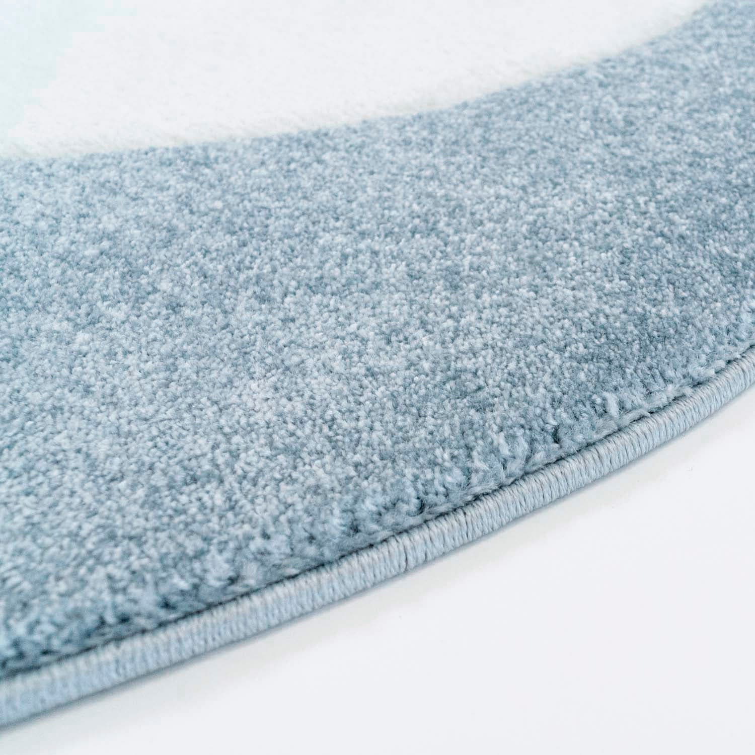 Carpet City Kinderteppich »Bueno Kids 1389« rund 13 mm Höhe Spielteppich, Panda-Bär, 3D-Effekt, Weicher Flor, Pflegeleicht