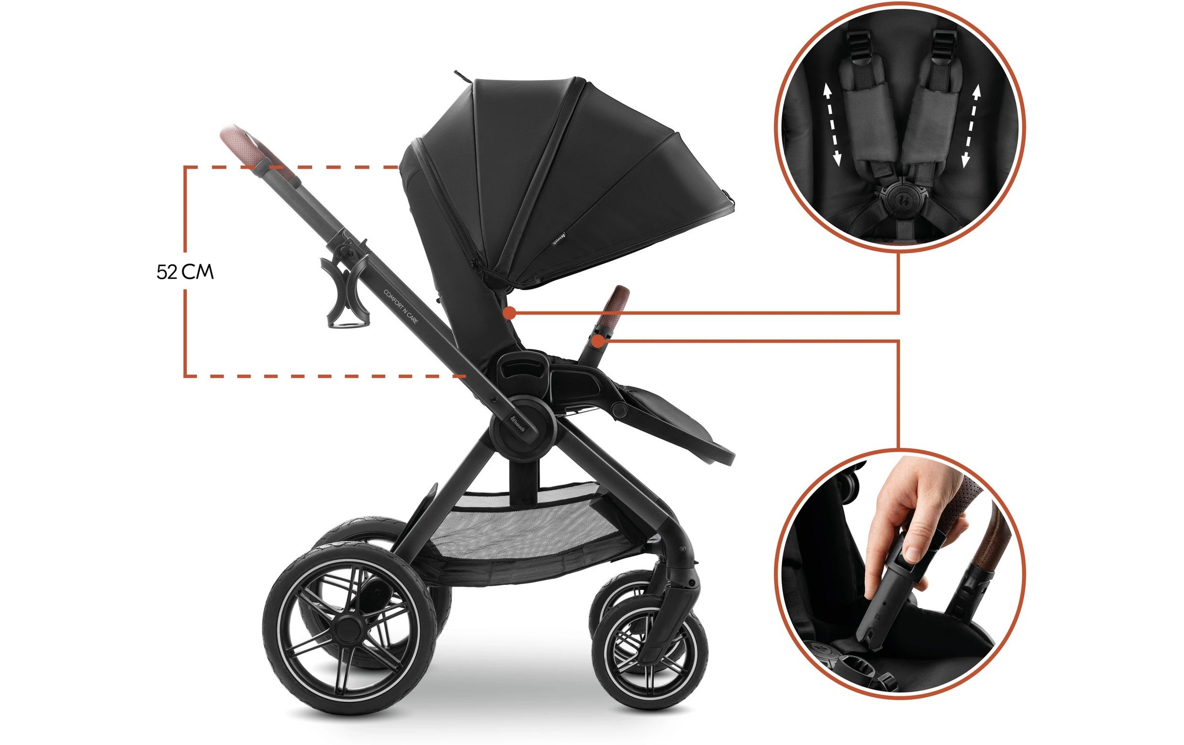 Hauck Kinder-Buggy »Comfort N Care« 22 kg