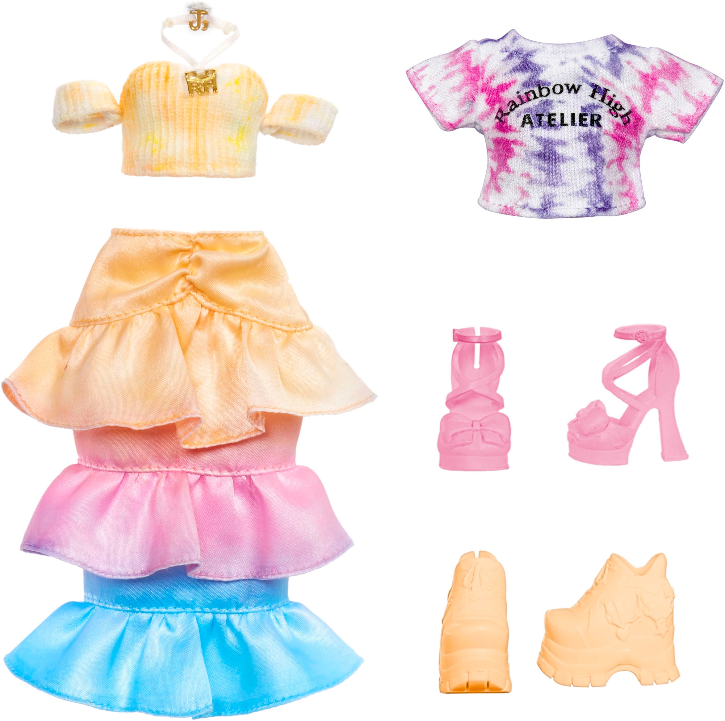 RAINBOW HIGH Poupée à habiller »Rainbow High WaterColor & Create NEW Theme Dolls - brown eyes«