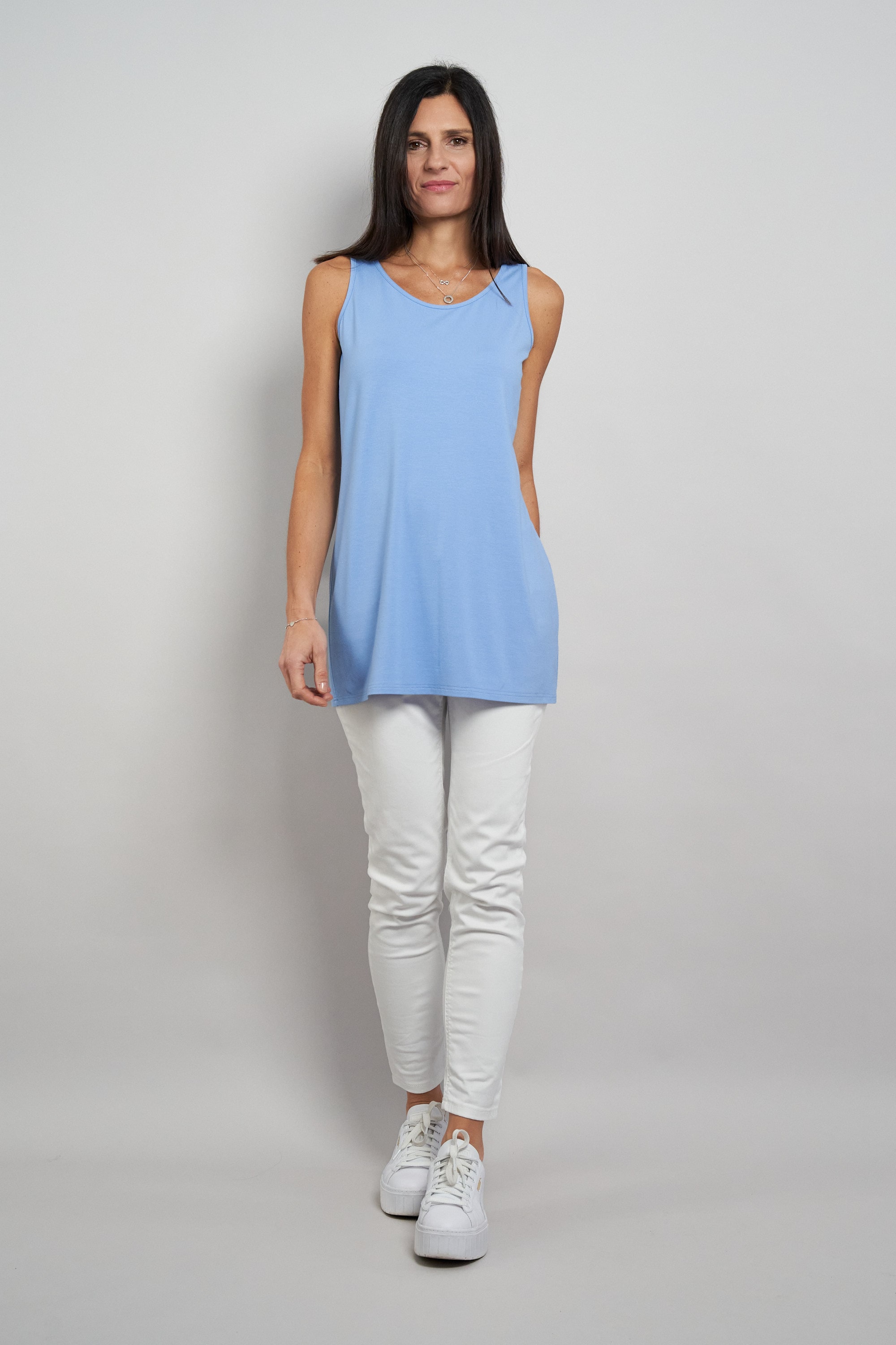 Seidel Moden Longtop Sommertop mit Viskose und Stretch - MADE IN GERMANY