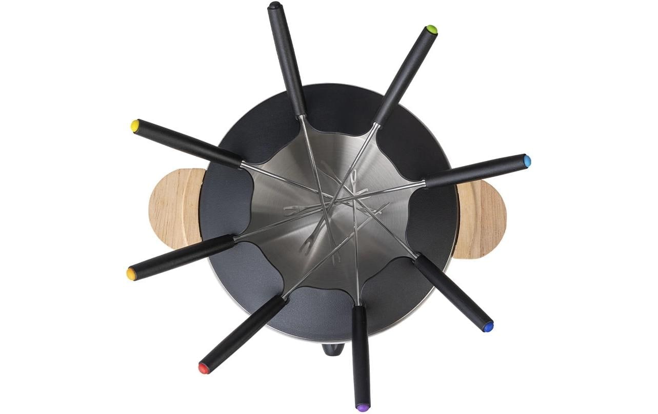   Elektro-Fondue »Berger Lanz 9 Teile« Fondue-Set mit Holzdetails