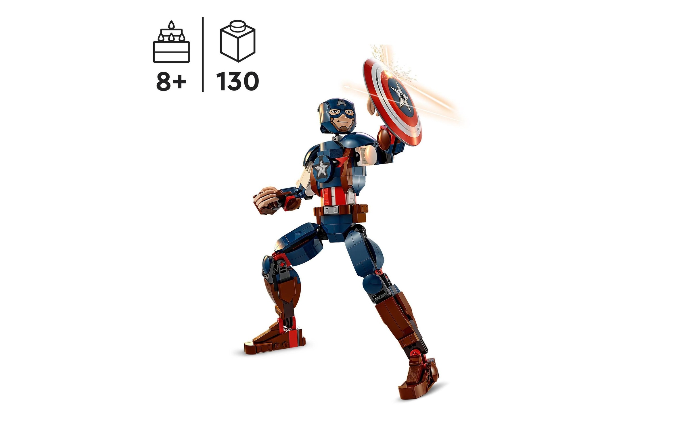 LEGO® Briques de jeu »Marvel Captain America«