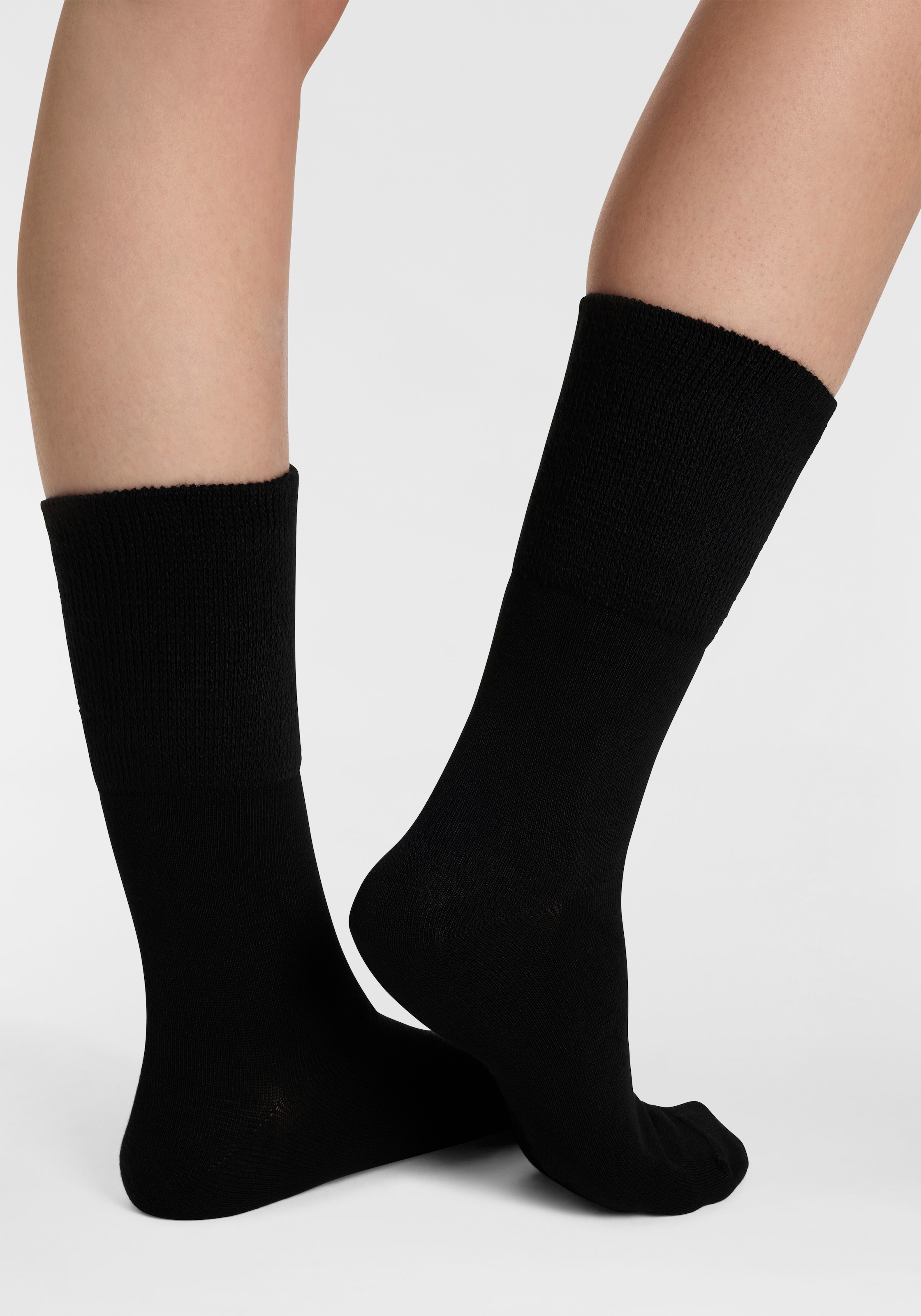 Apollo Diabetikersocken »3er Pack« 3, 3 Stk. tlg. mit temperaturregulierender Funktion