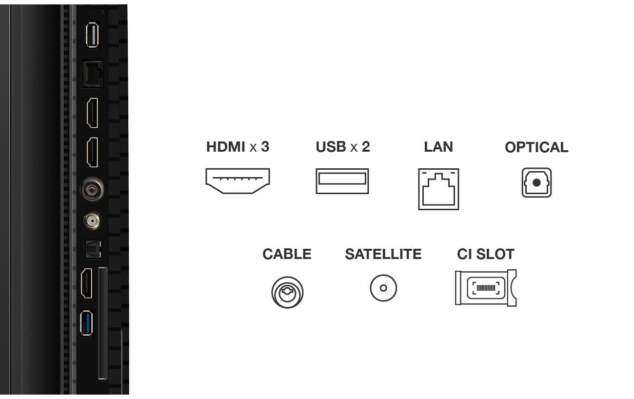 TCL QLED-Fernseher »65P7K« 165 cm/65 ″ Smart-TV