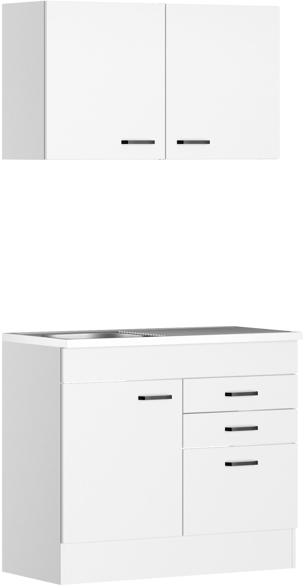 OPTIFIT Kitchenette »OPTImulti« Breite 100 cm, Tiefe 50 cm, mit Spülenauflage