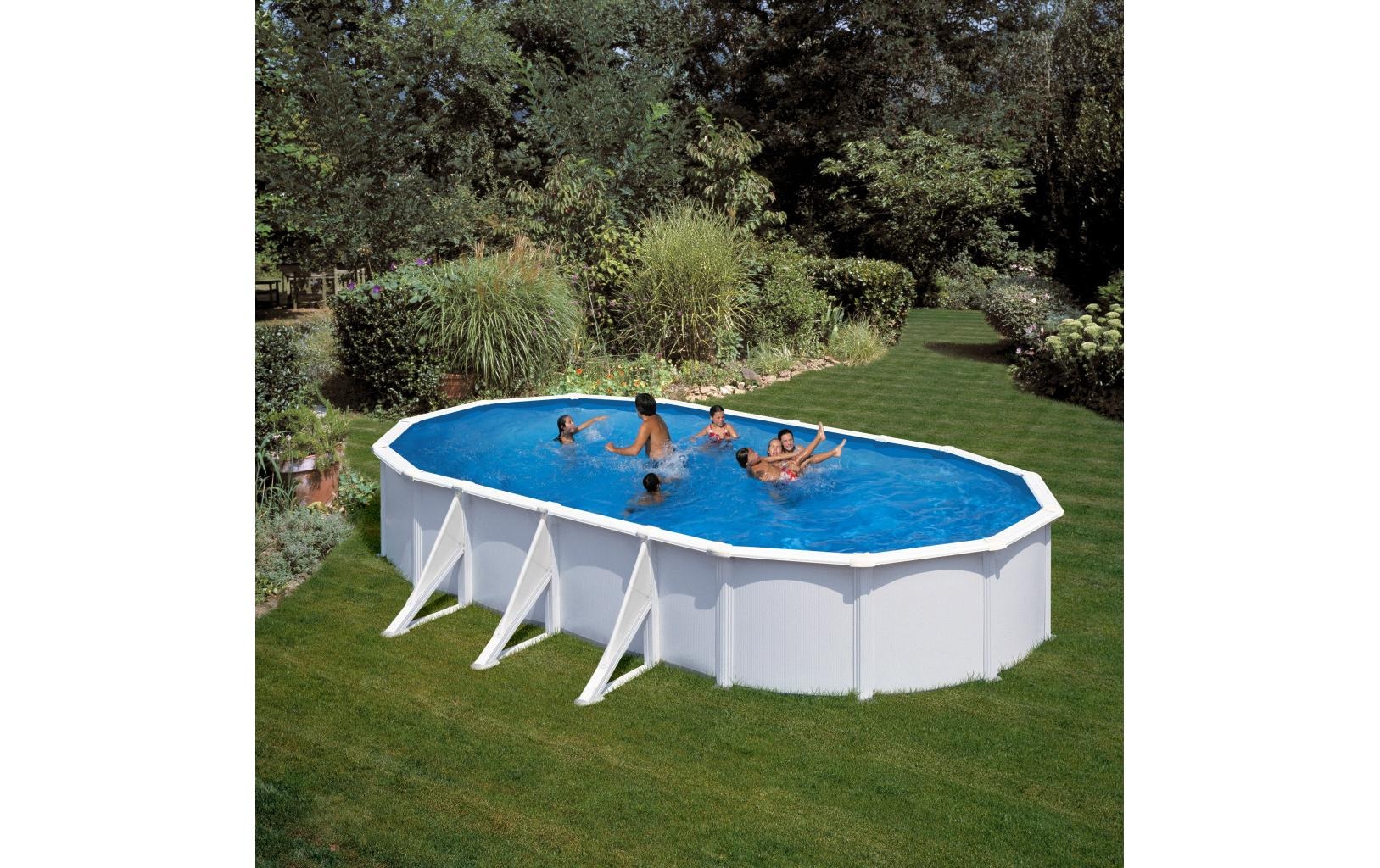 Gre Piscine ovale »KIT Dream Fidji, 730 x 375 x 120 cm«