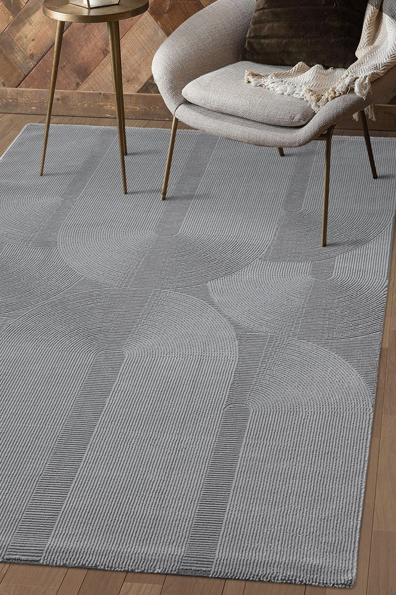 the carpet Tapis »Lima« Rectangulaire 12 mm Höhe Designer Teppich Flor 1 recyceltem Polyester waschbar